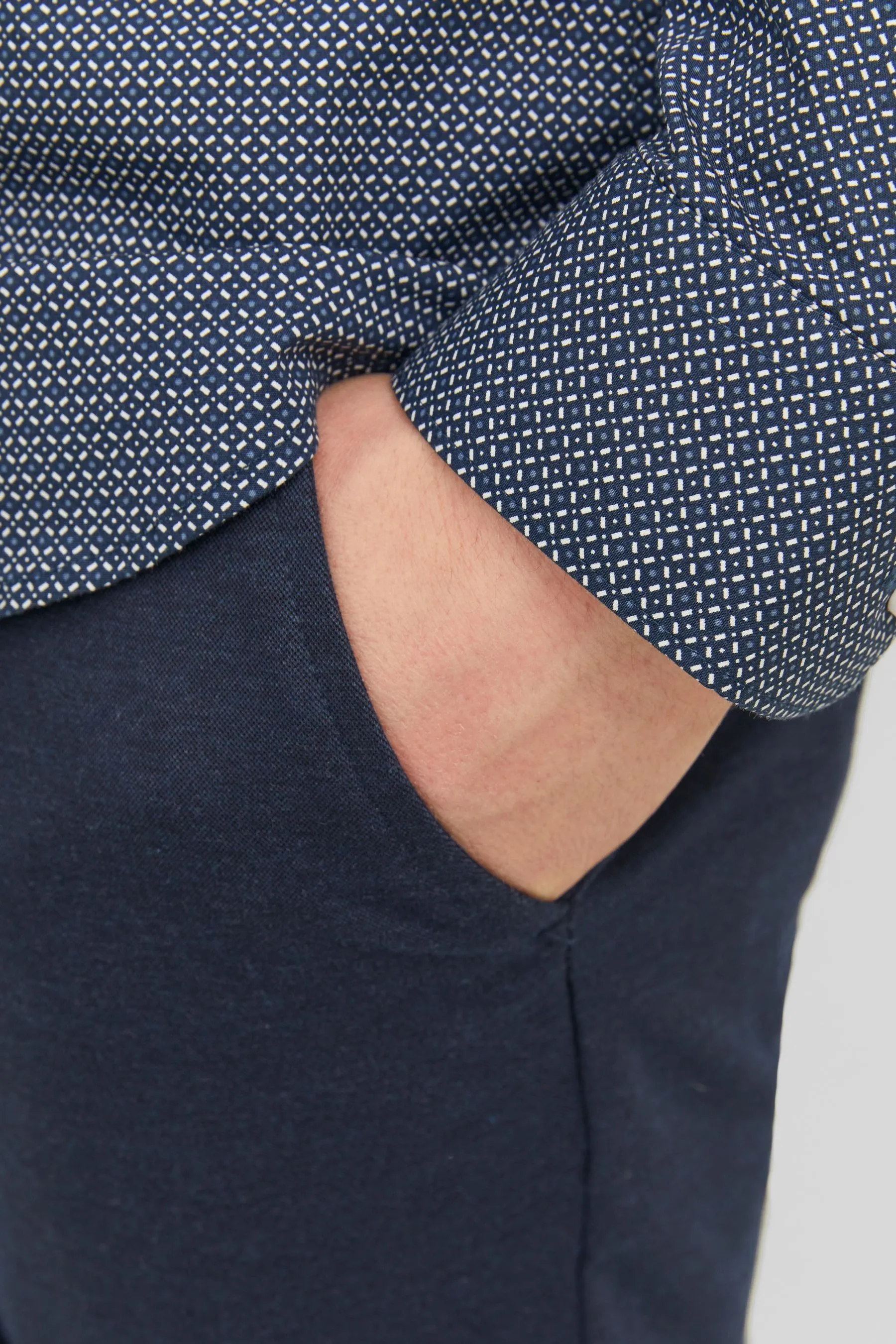 JACK & JONES - Pantaloni chino elasticizzata slim