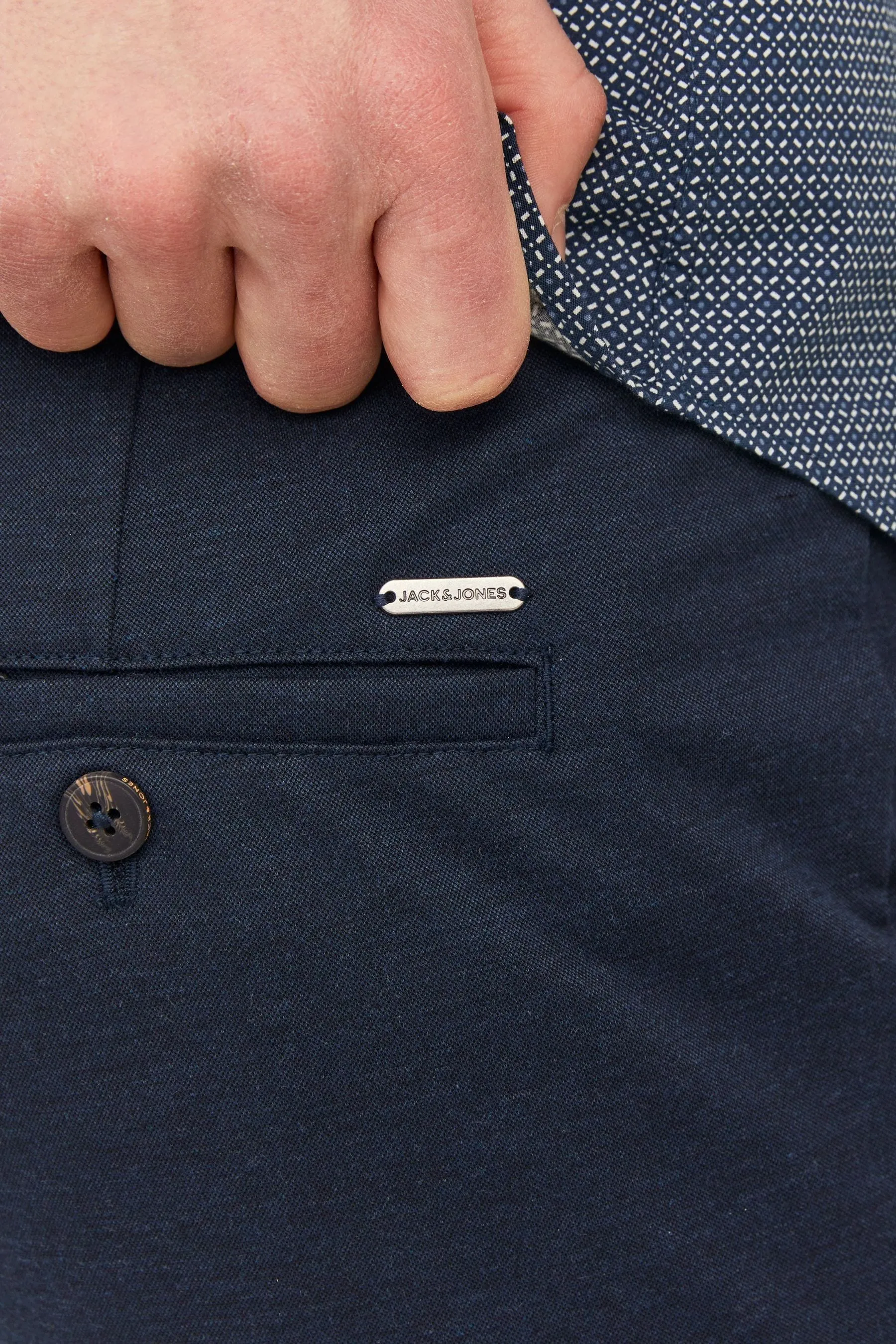 JACK & JONES - Pantaloni chino elasticizzata slim