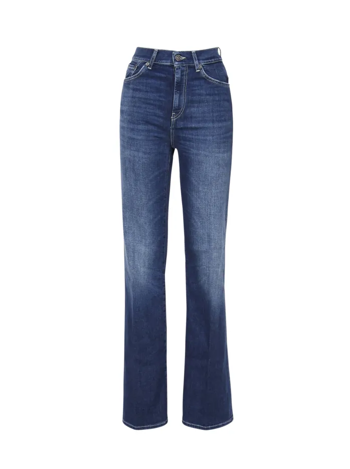 JEANS AMBER IN DENIM DI COTONE
