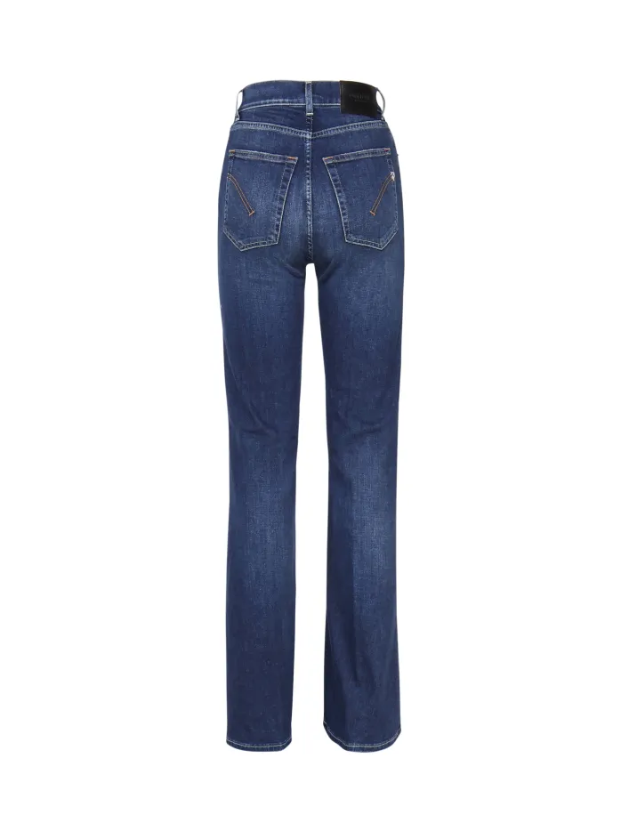 JEANS AMBER IN DENIM DI COTONE