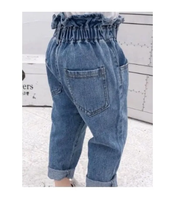 Jeans bimba caramella