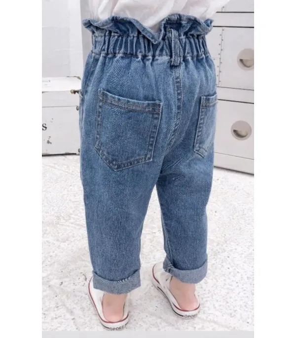 Jeans bimba caramella