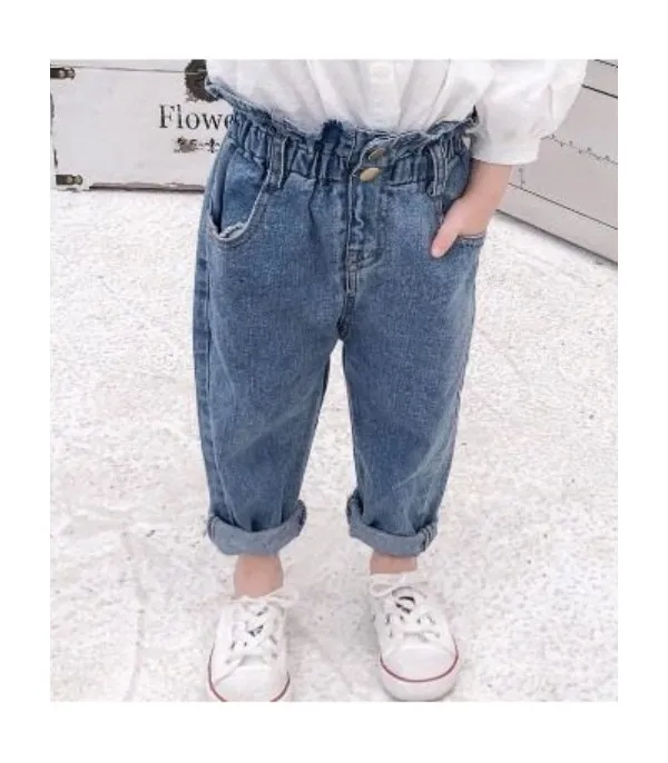 Jeans bimba caramella