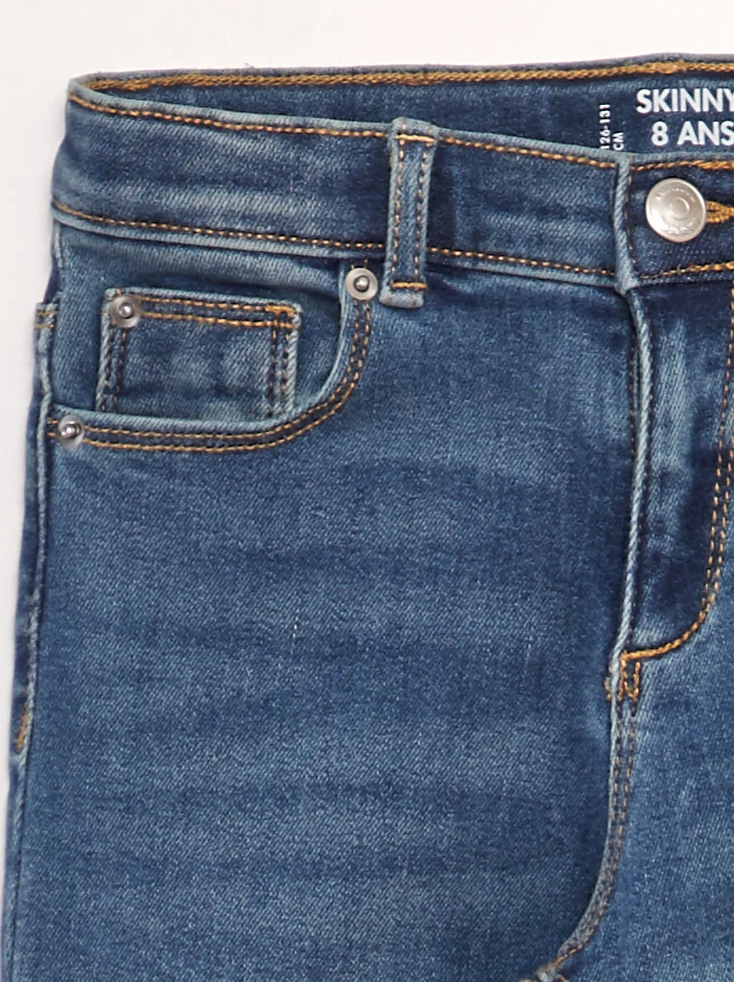 jeans skinny 5 tasche - BLU