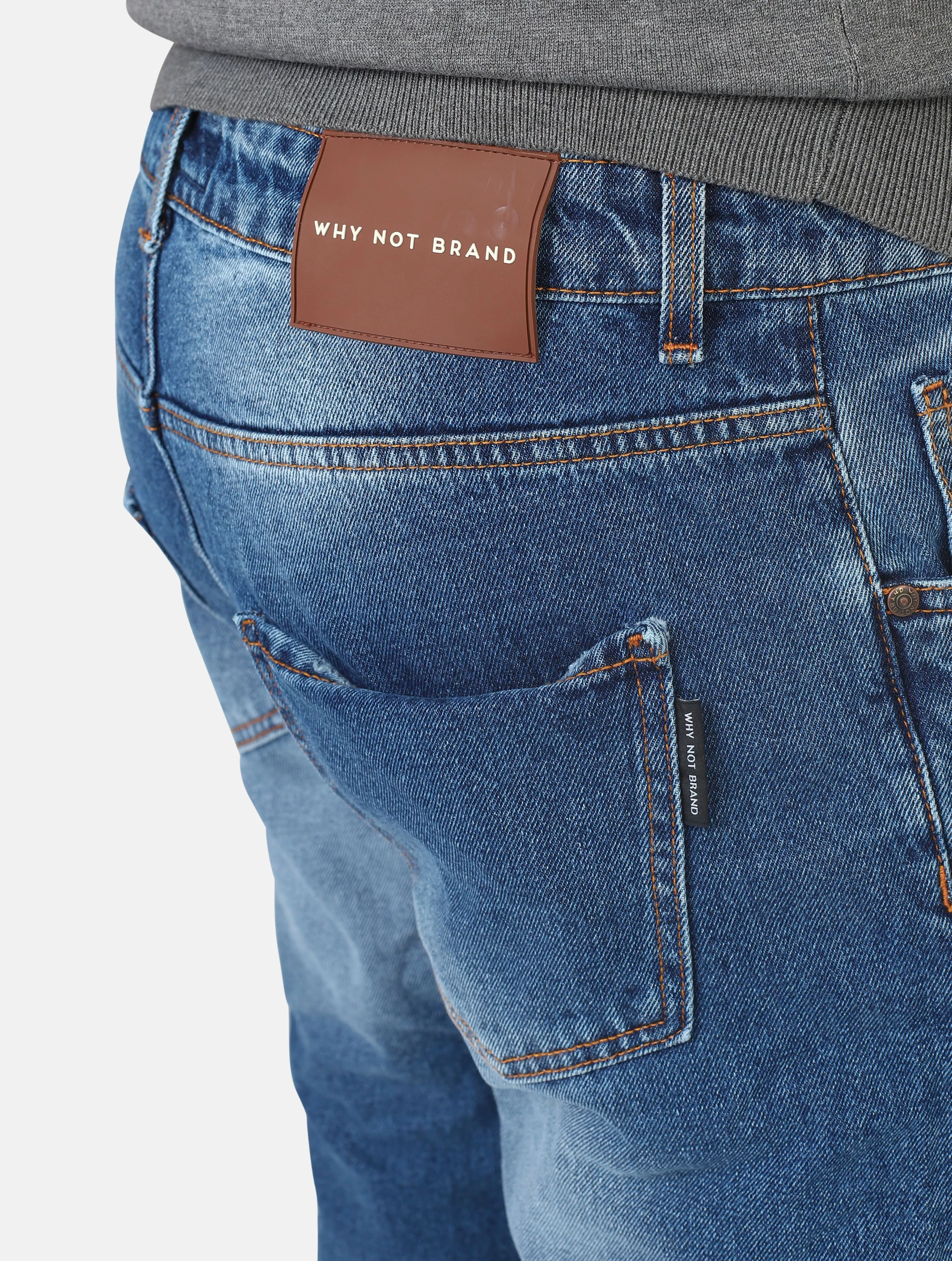 jeans WHY NOT BRAND -BOSTON KNEEJBS17DENIM
