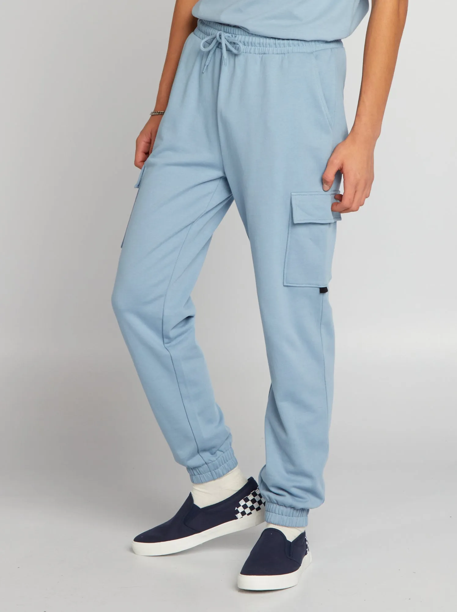 Joggers stile cargo - BLU