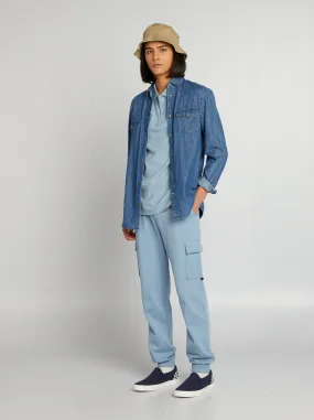 Joggers stile cargo - BLU
