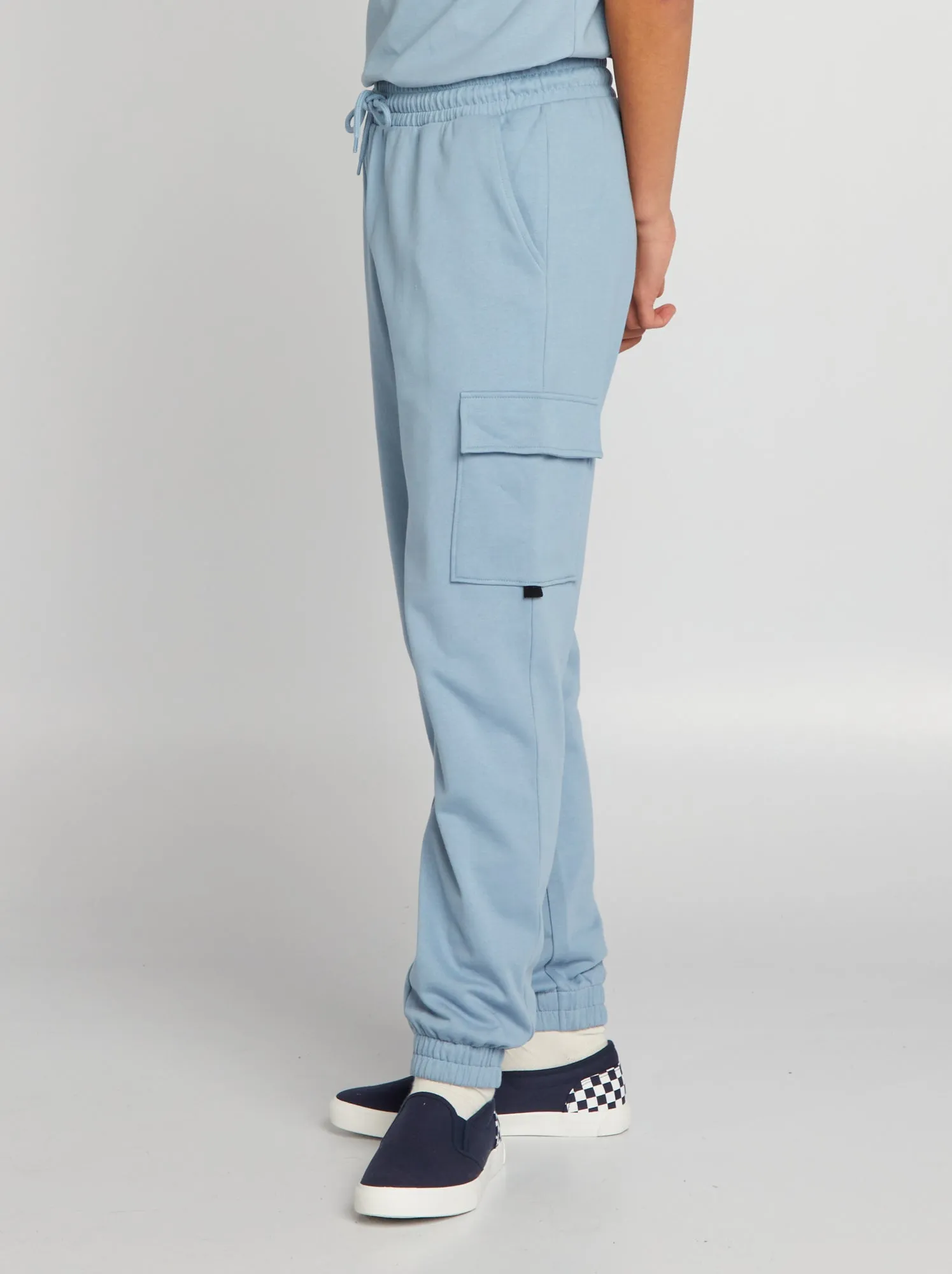 Joggers stile cargo - BLU