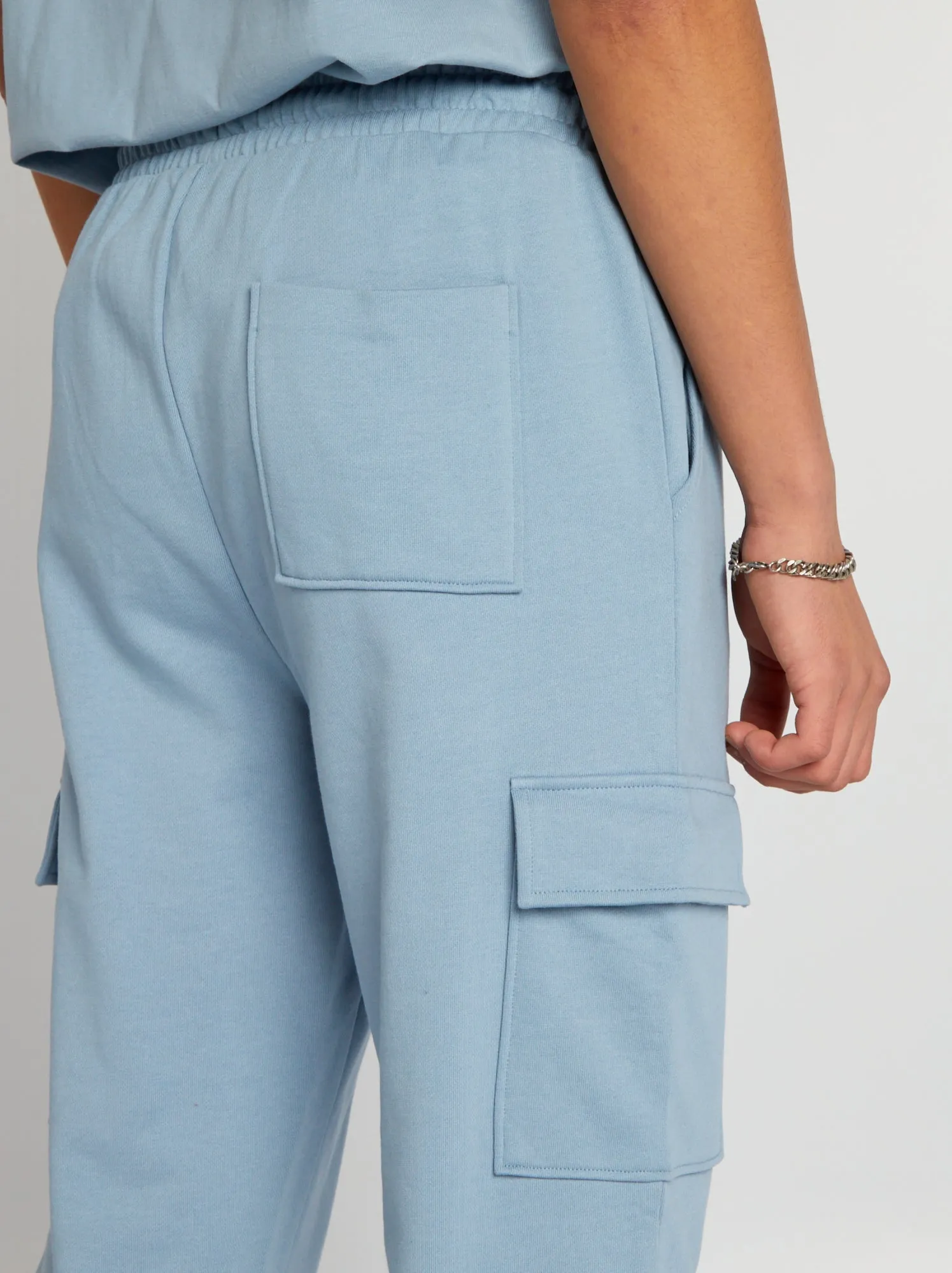 Joggers stile cargo - BLU