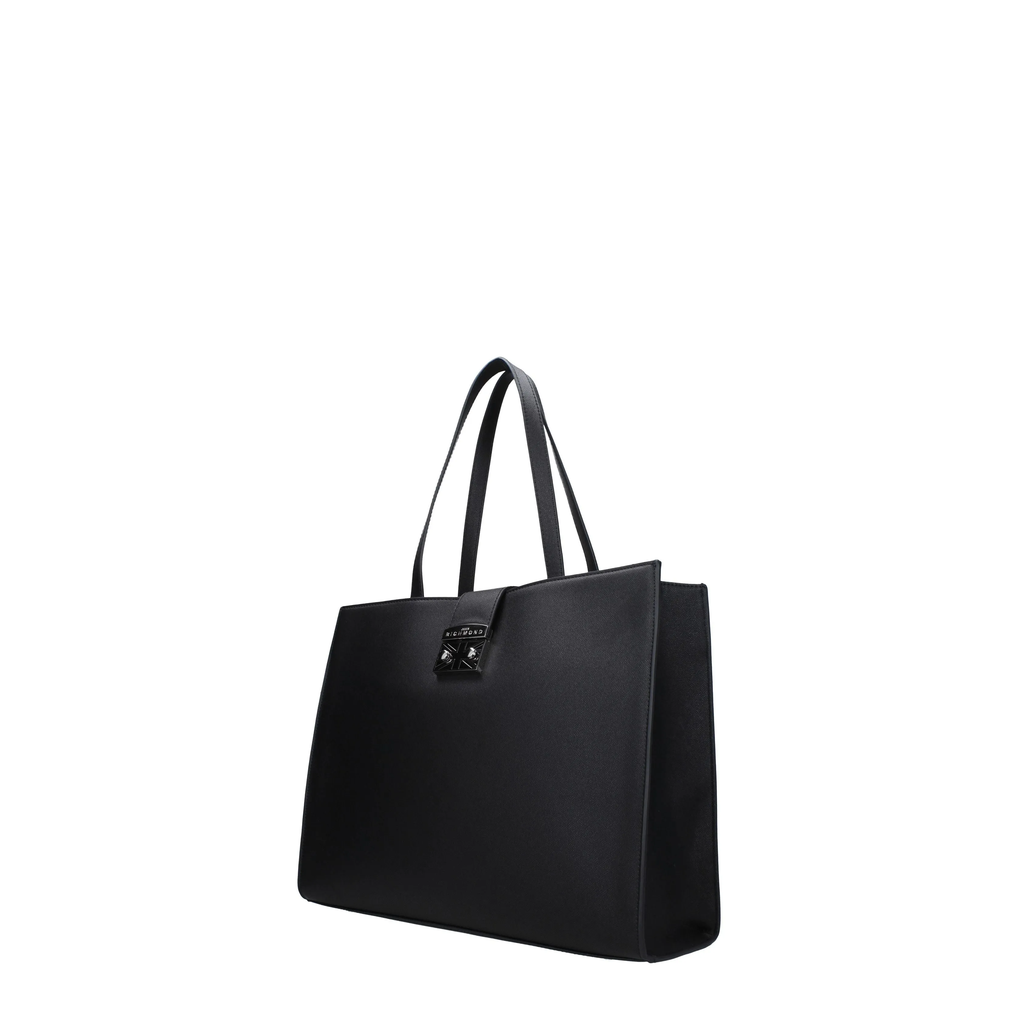 John Richmond Borse a Spalla Donna Poliuretano Nero