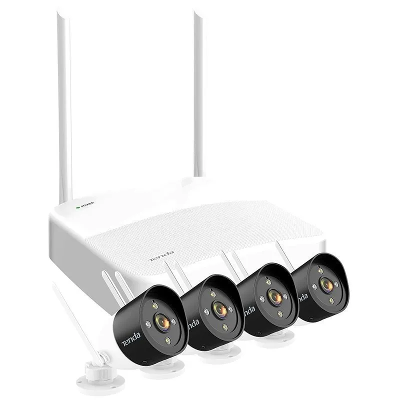 Kit Video Sorveglianza NVR + 4 Cam Tenda K4W-3TC