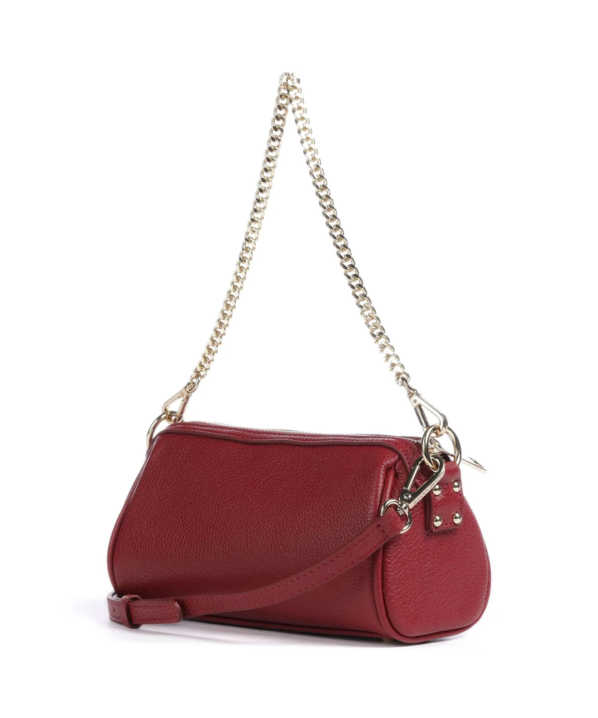  Lancaster Milano Ana Borsa a spalla pelle di vacchetta grana rosso  