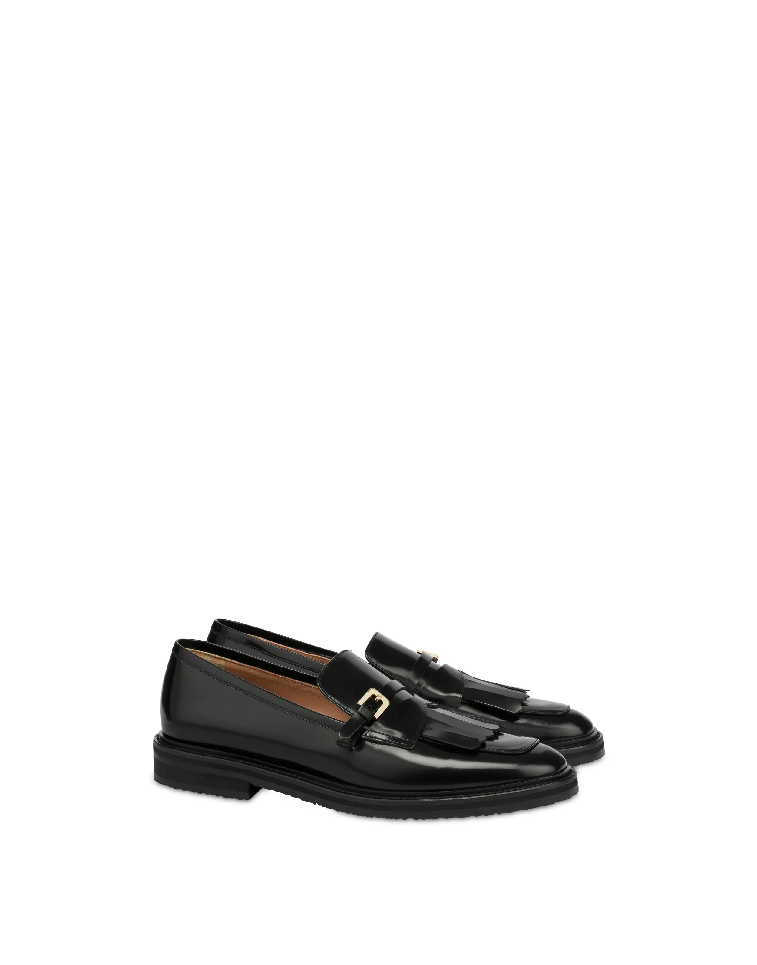     Linea Pollini Mocassini In Vitello Abrasivato Camber Sand Nero