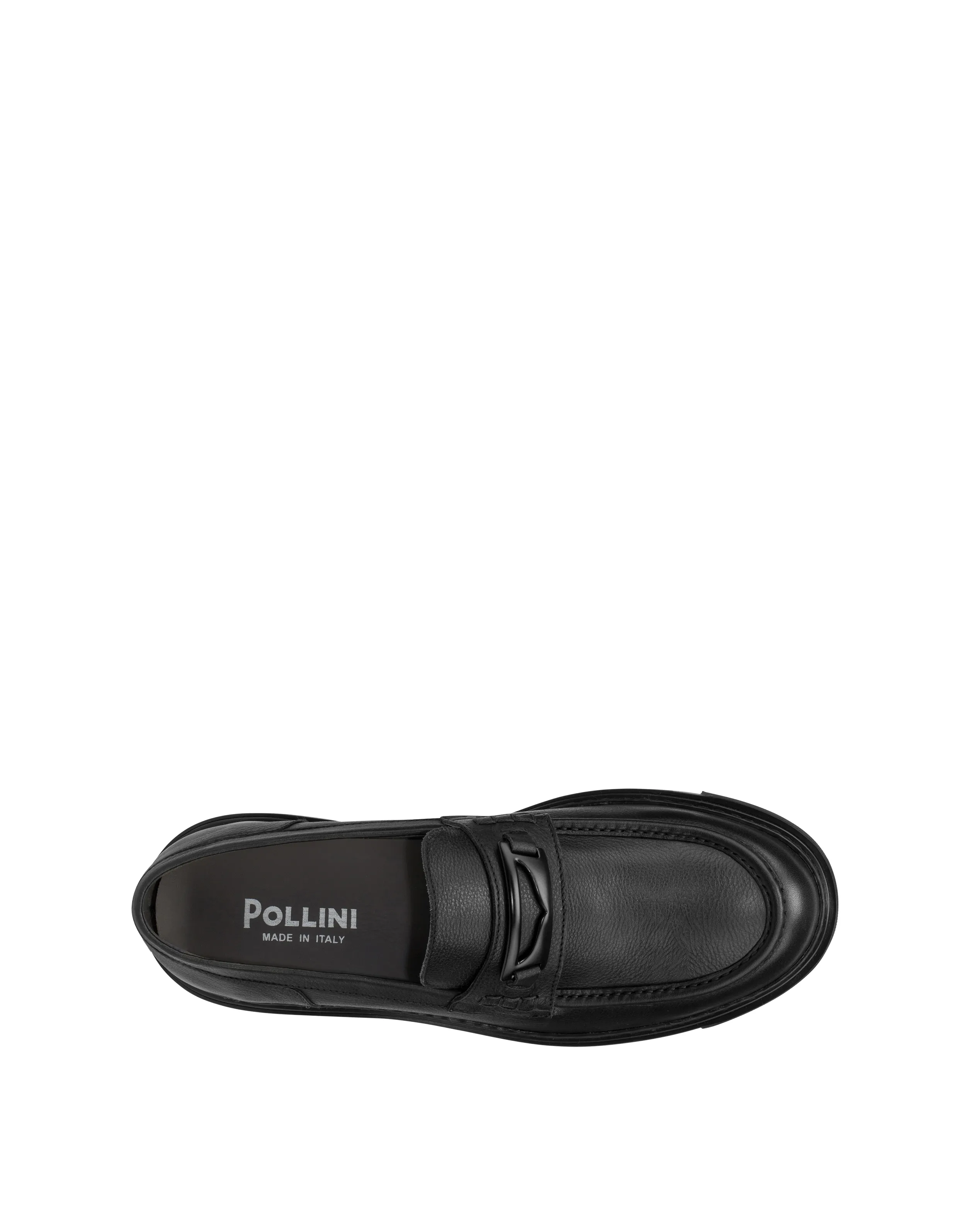     Linea Pollini Mocassini In Vitello Kent Nero