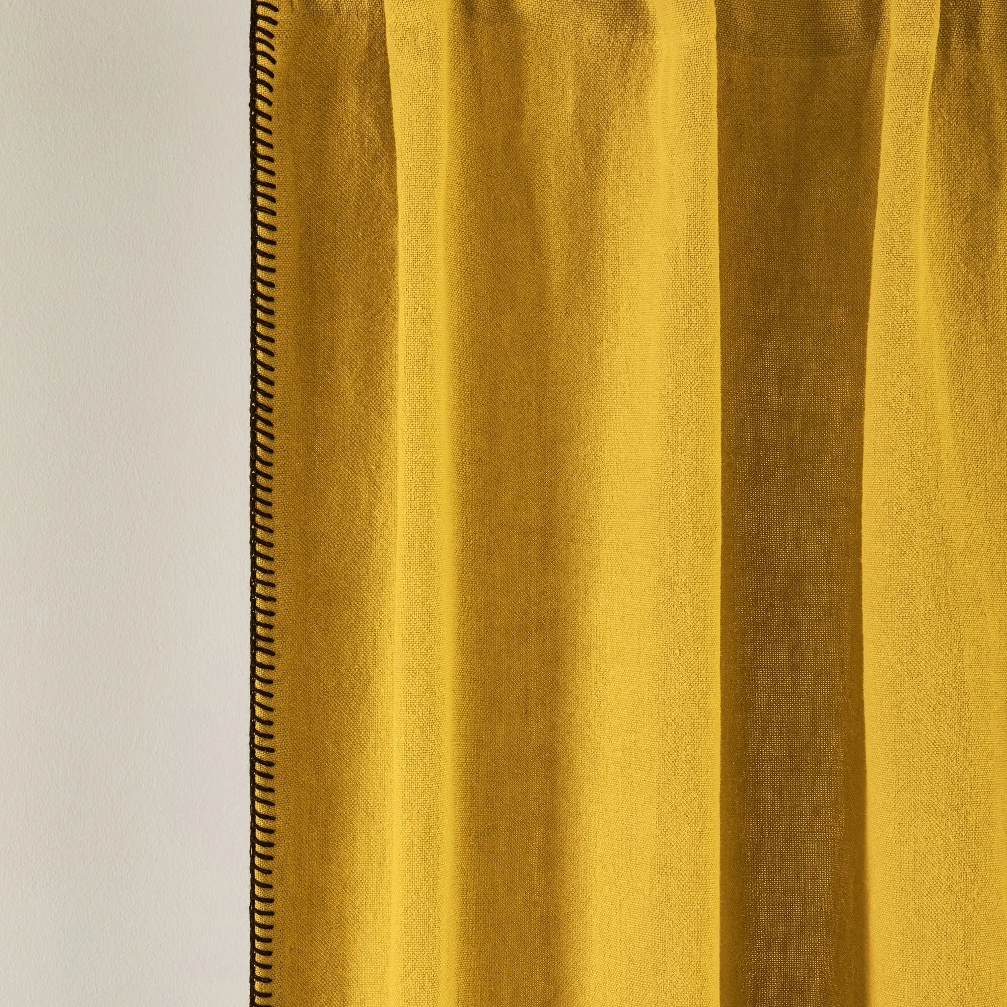  MADURA   NINO - Rideau à galon fronceur | Jaune