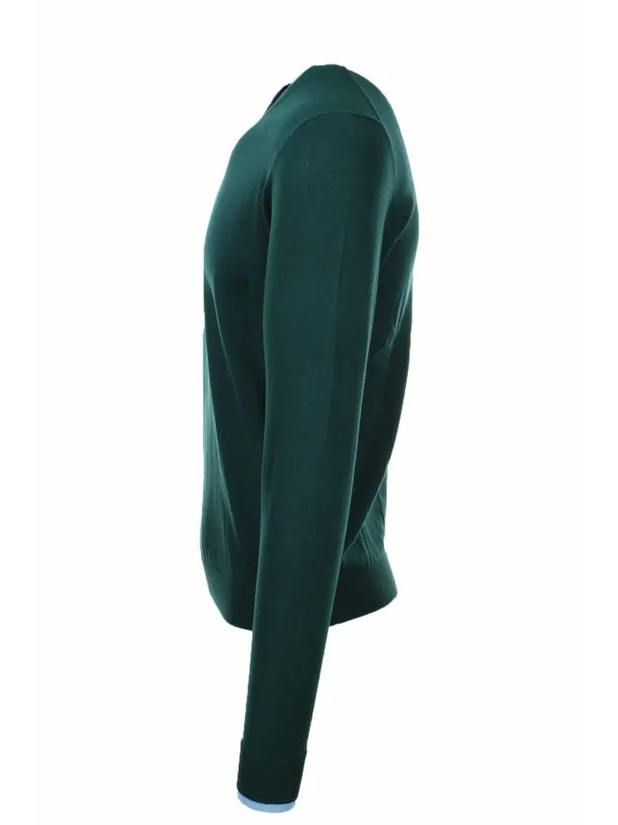 Maglia girocollo in cotone