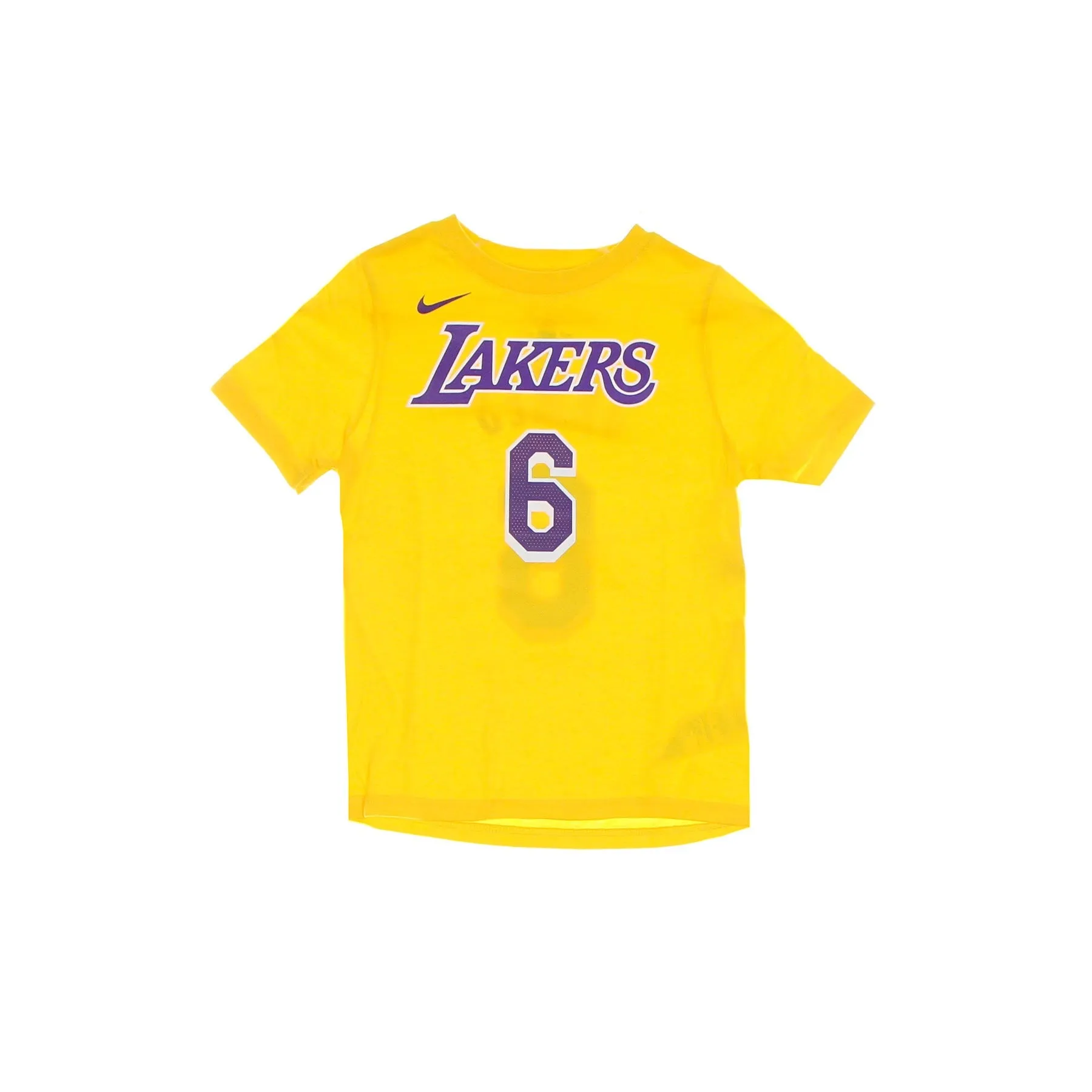 Maglietta Bambino Nba Icon Edition Tee No 6 Lebron James Loslak Original Team Colors