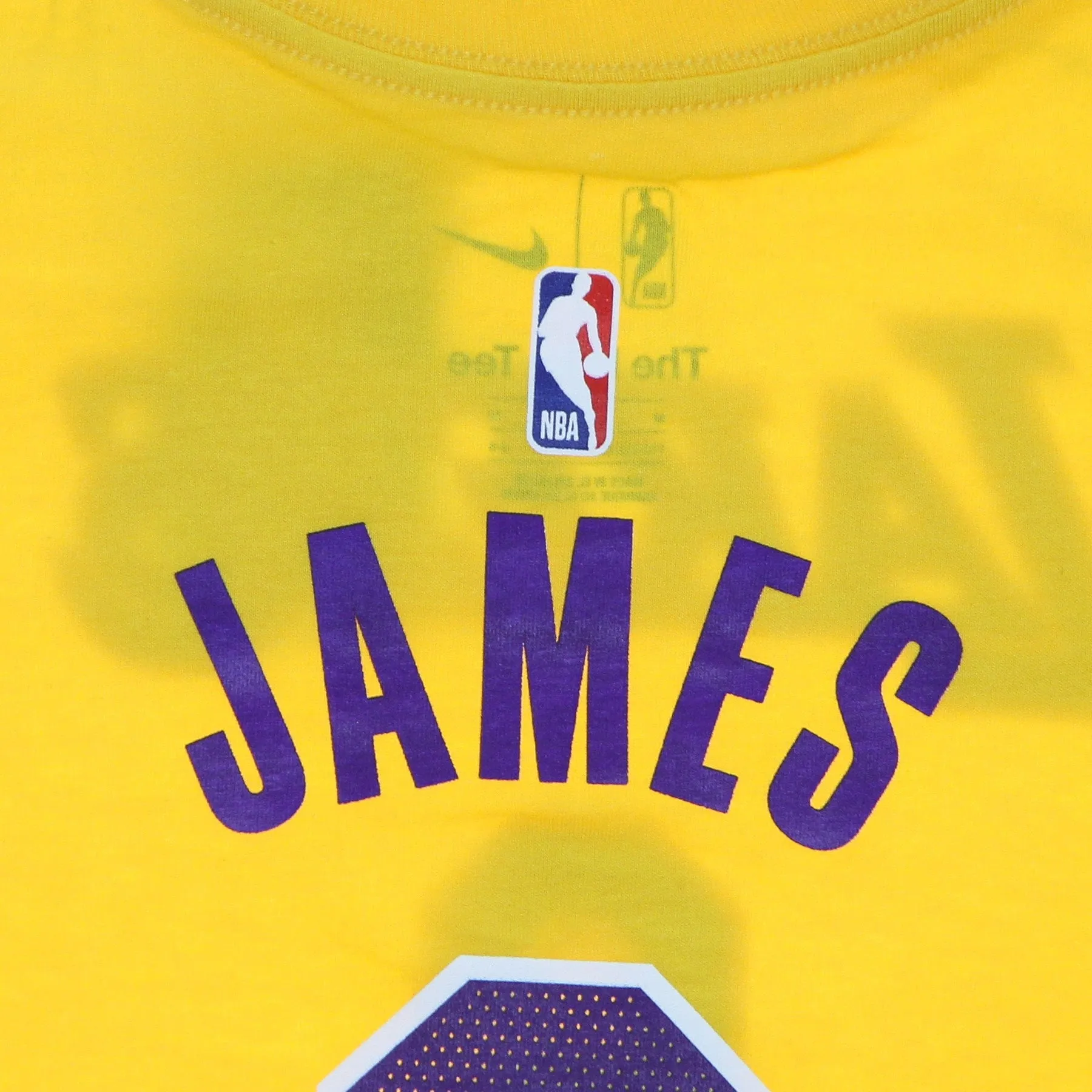 Maglietta Bambino Nba Icon Edition Tee No 6 Lebron James Loslak Original Team Colors