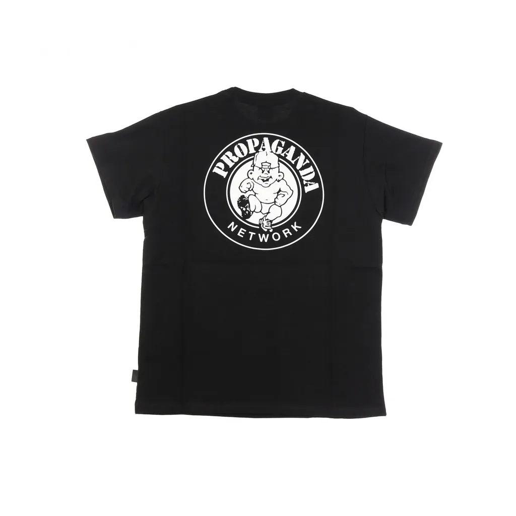 MAGLIETTA BB RECORDS TEE BLACK