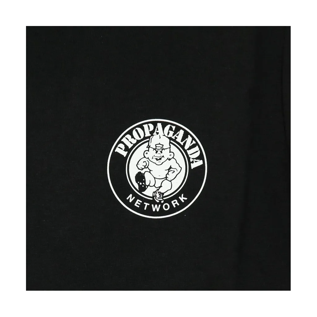 MAGLIETTA BB RECORDS TEE BLACK