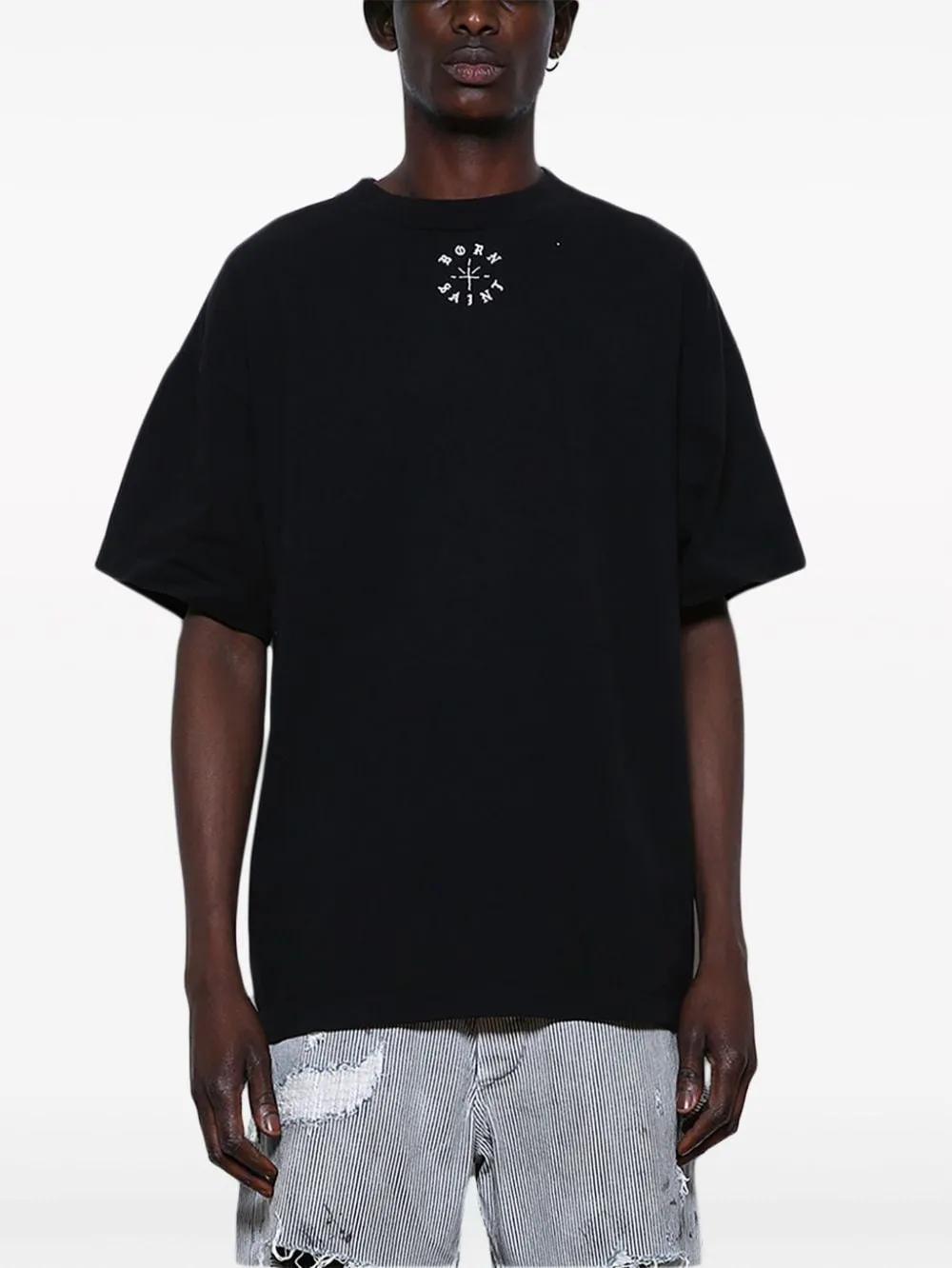 Maglietta di cotone saint mxxxxxx logo
