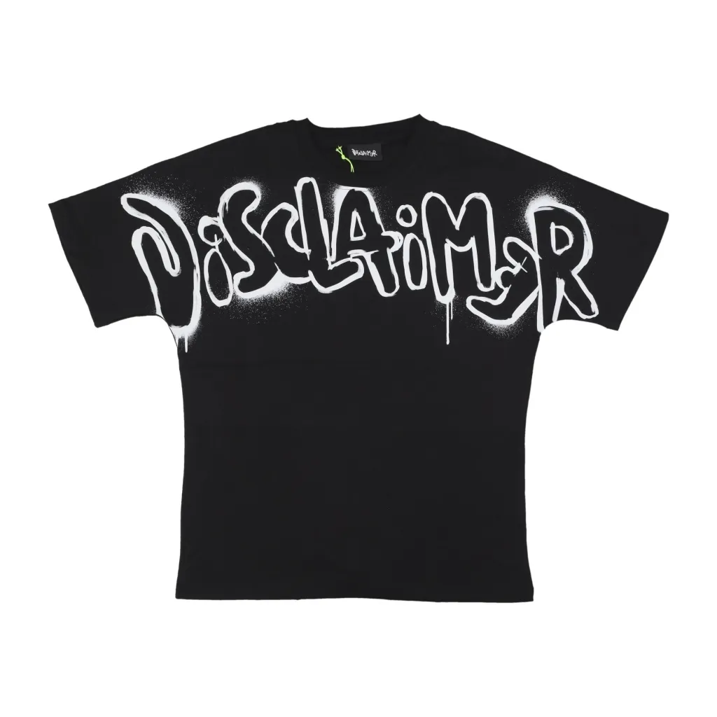 maglietta uomo big logo tee BLACK