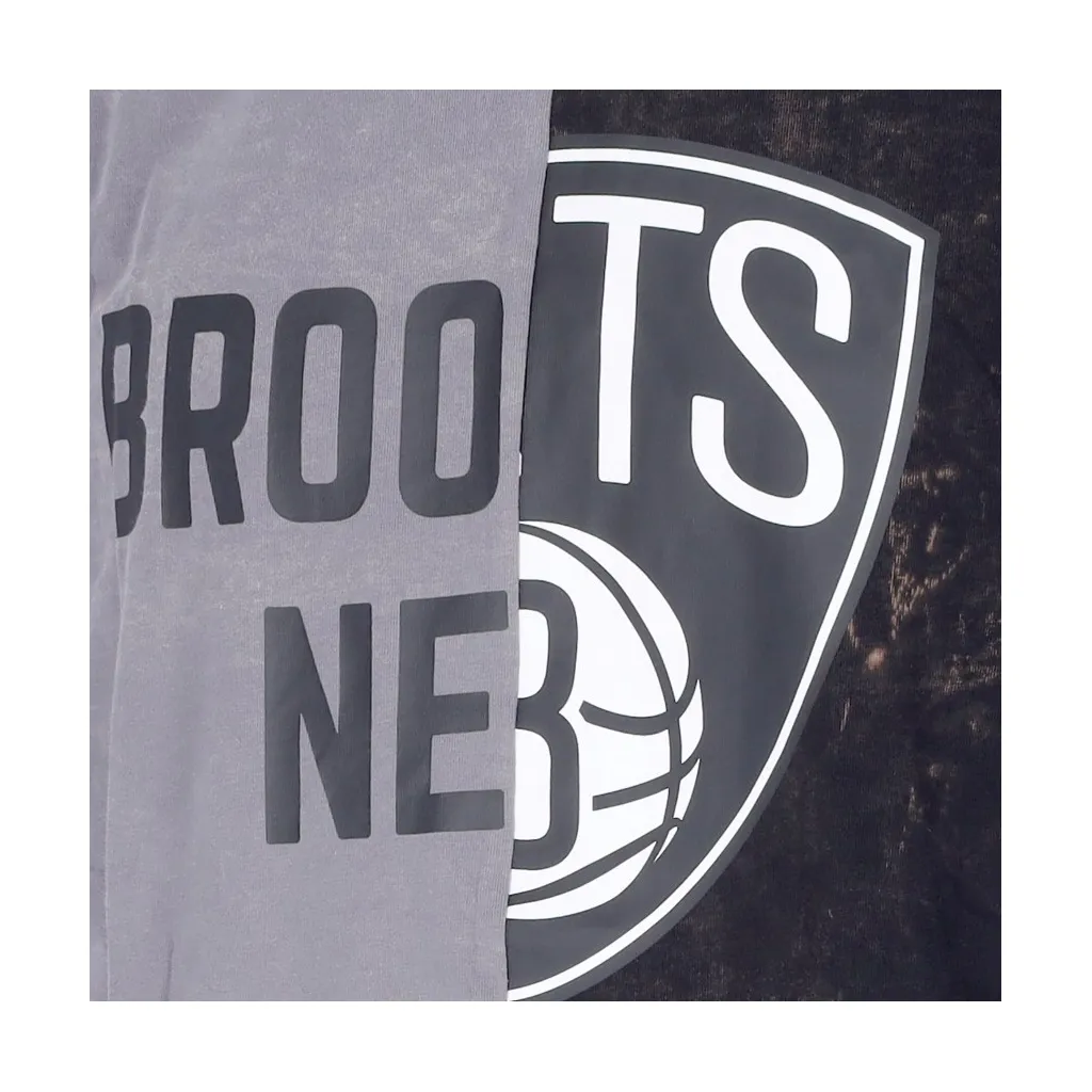 maglietta uomo nba washed pack graphic tee bronet STORM GRAY/BLACK