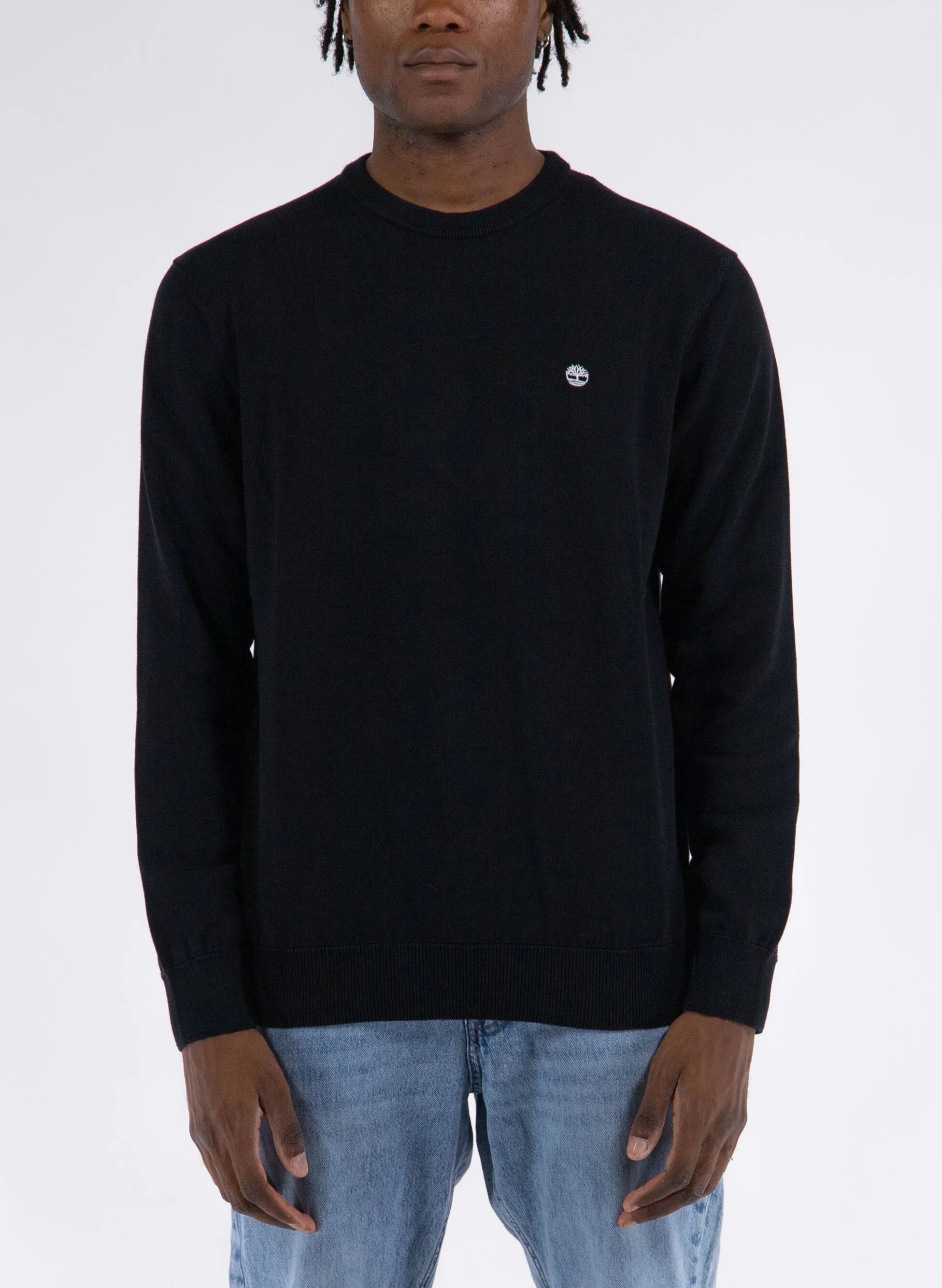 maglione giro mini logo