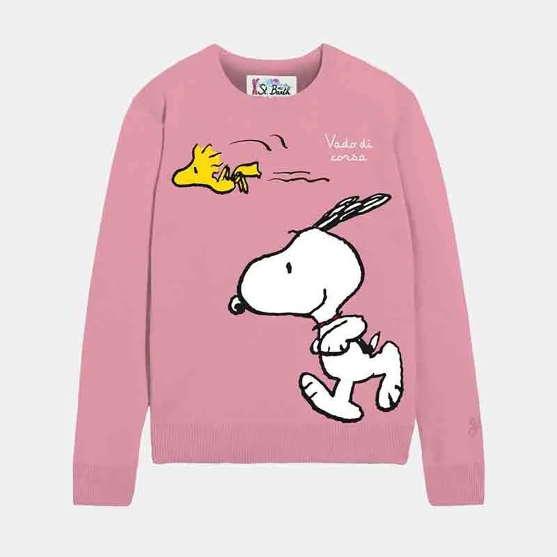 Maglione MC2 SAINT BARTH Snoopy corsa Donna