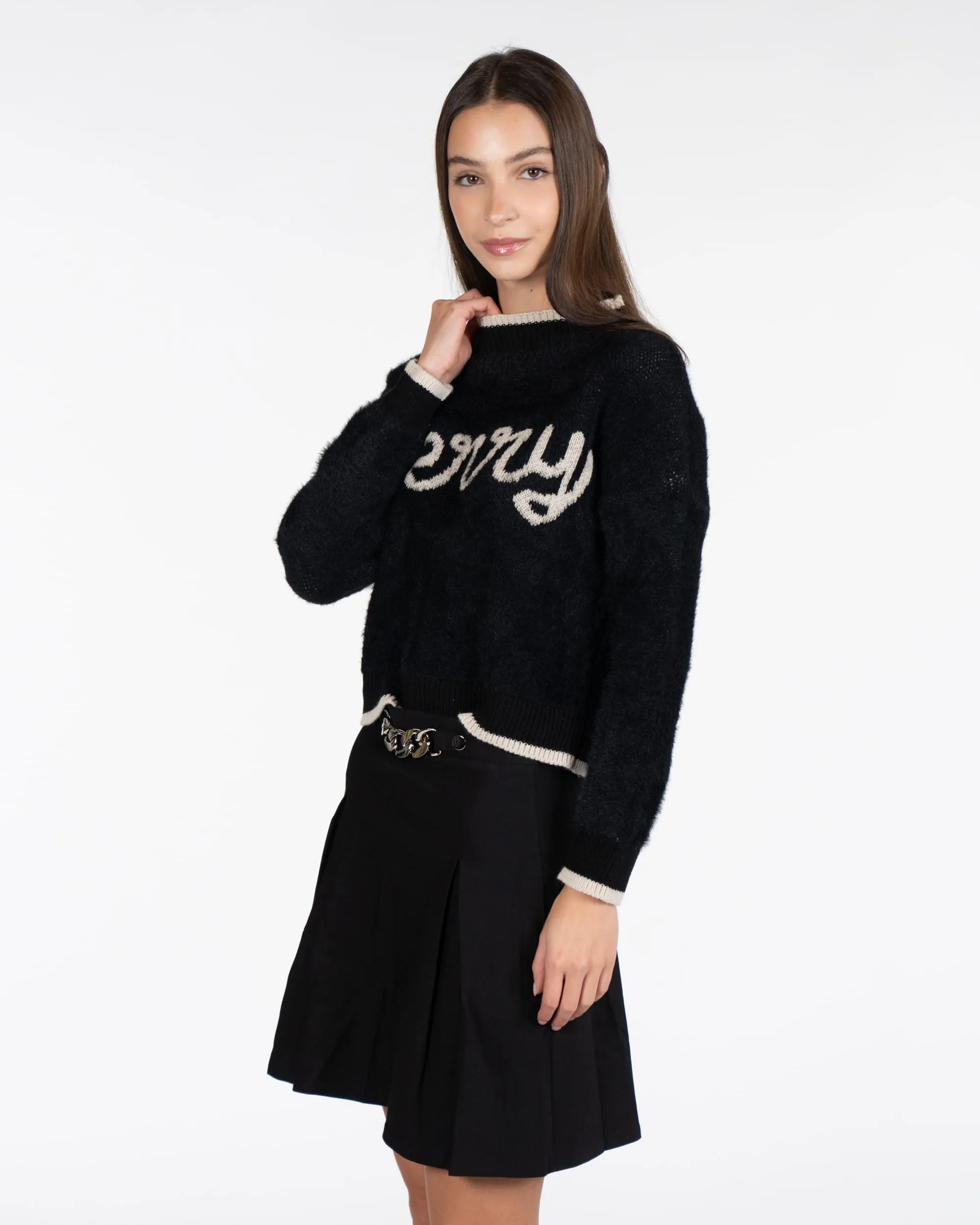 Maglione scritta 