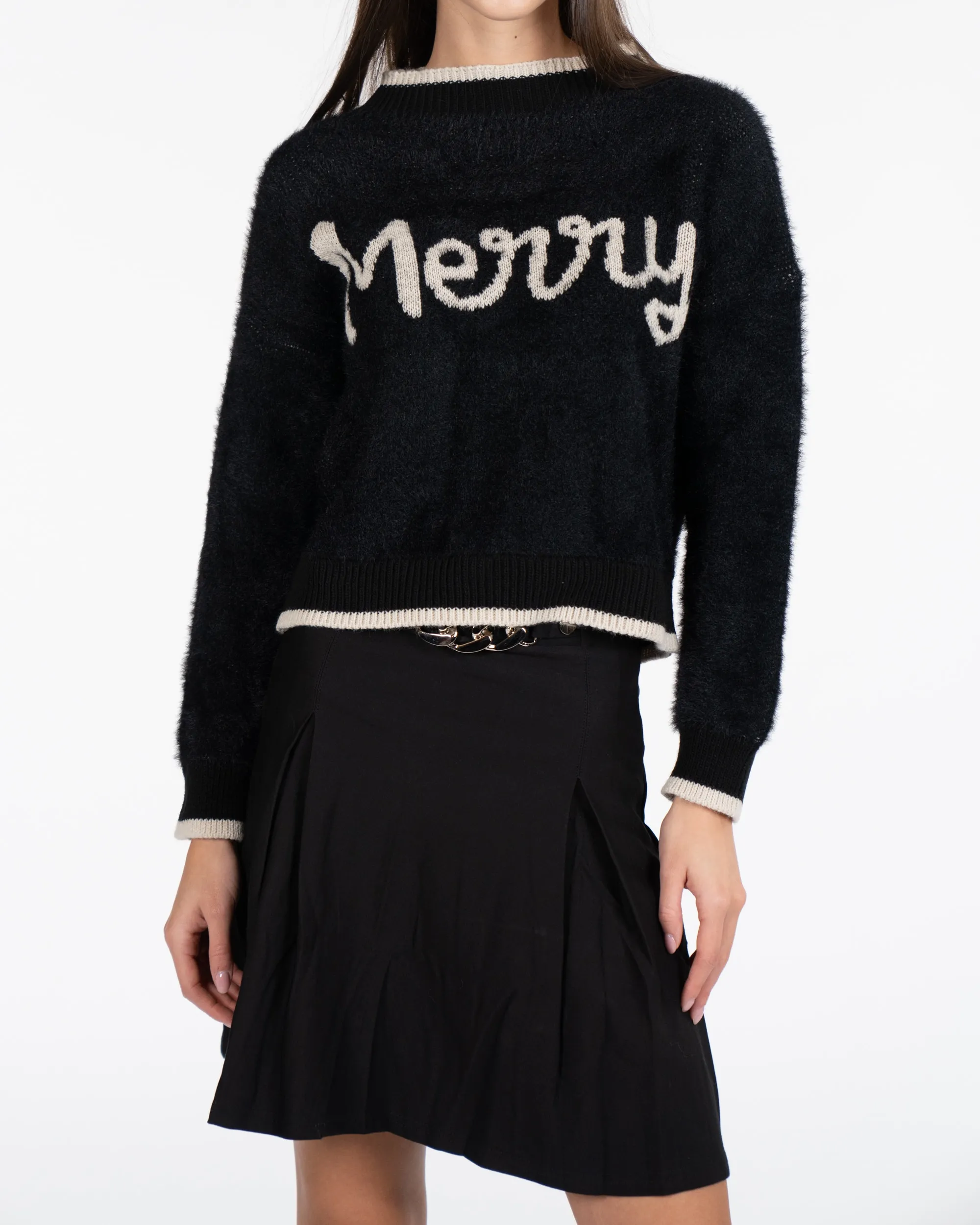 Maglione scritta 