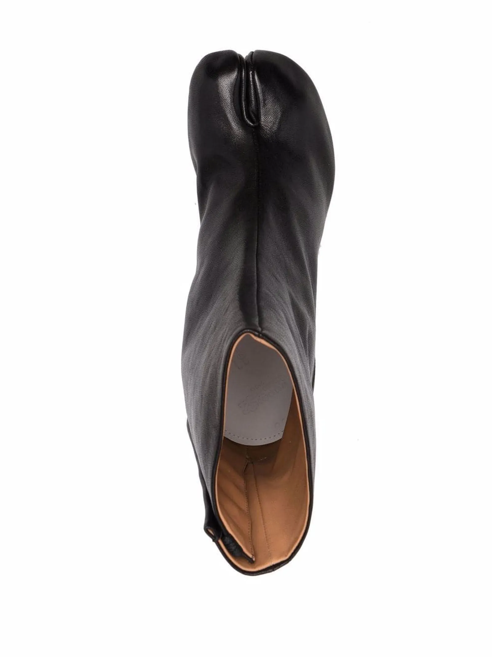 MAISON MARGIELA Calzature,Stivali Stivaletti Tabi 60mm in pelle nera 