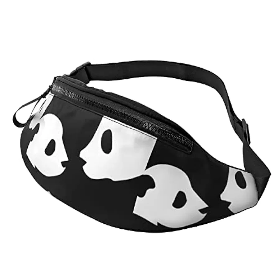 Marsupio da escursionismo Simpatico panda cinese Marsupio a tracolla nero Marsupio leggero 214200914