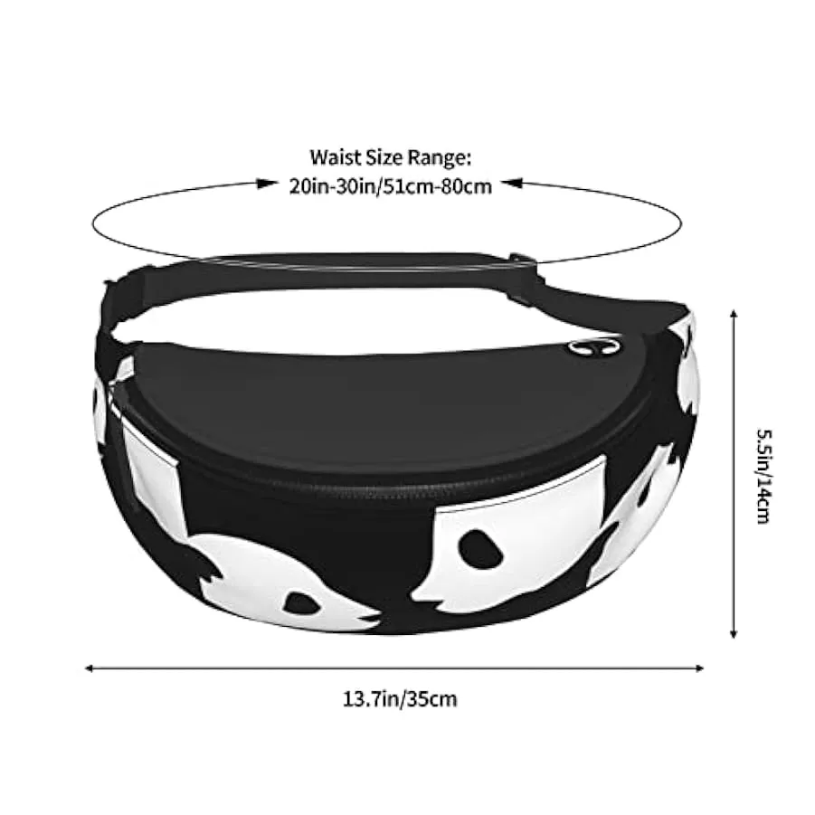 Marsupio da escursionismo Simpatico panda cinese Marsupio a tracolla nero Marsupio leggero 214200914