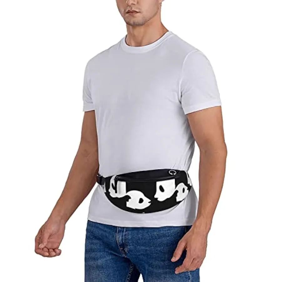 Marsupio da escursionismo Simpatico panda cinese Marsupio a tracolla nero Marsupio leggero 214200914