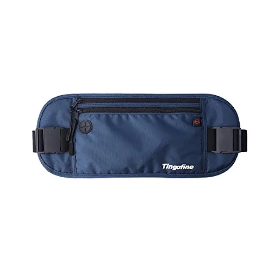 Marsupio sportivo antifurto per esterno Borsa in nylon impermeabile per documenti multifunzione Borsa invisibile per cellulare M