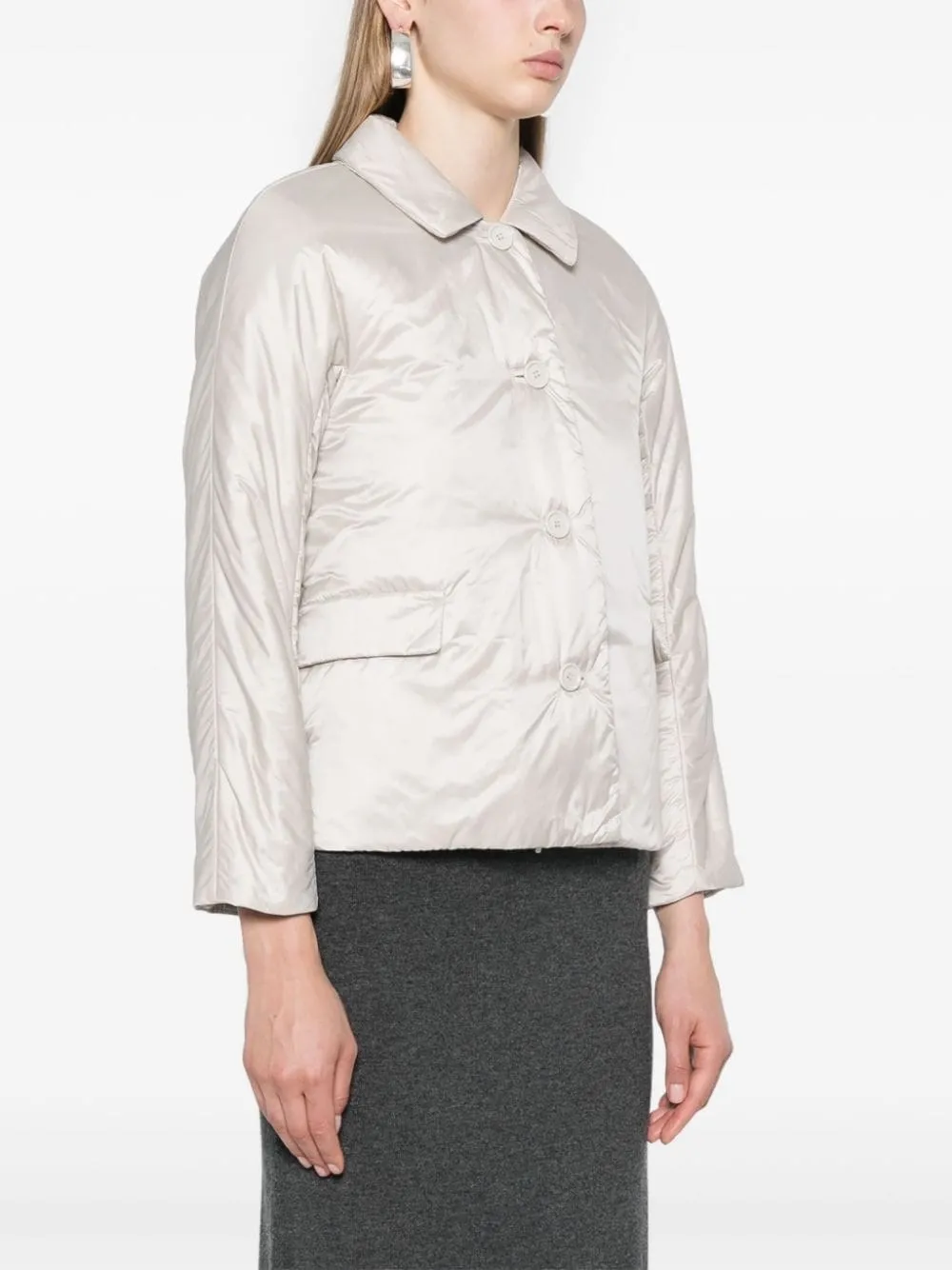 Max Mara-Giacca Greens impermeabile imbottita