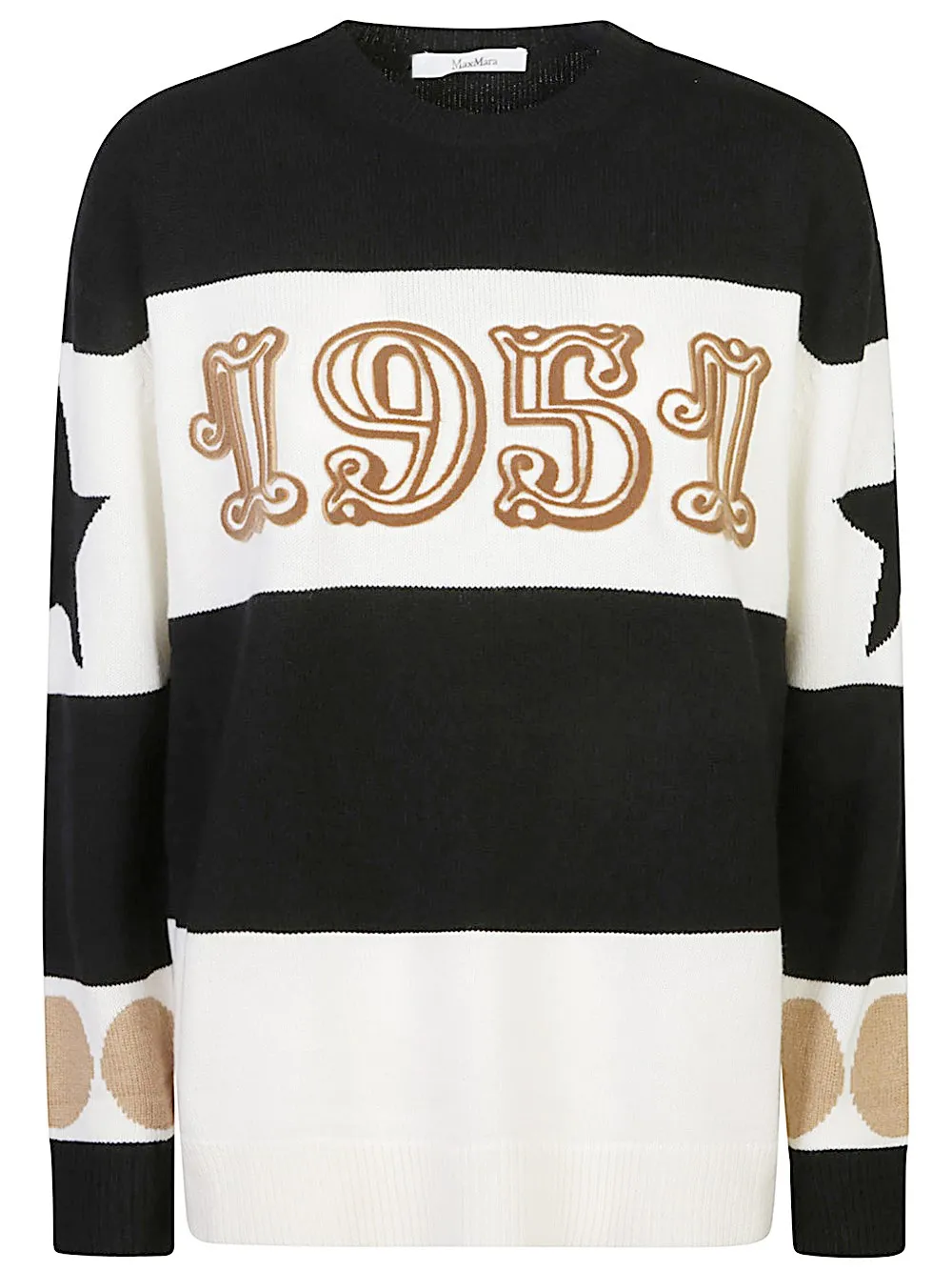 Max Mara-Maglione con ricamo