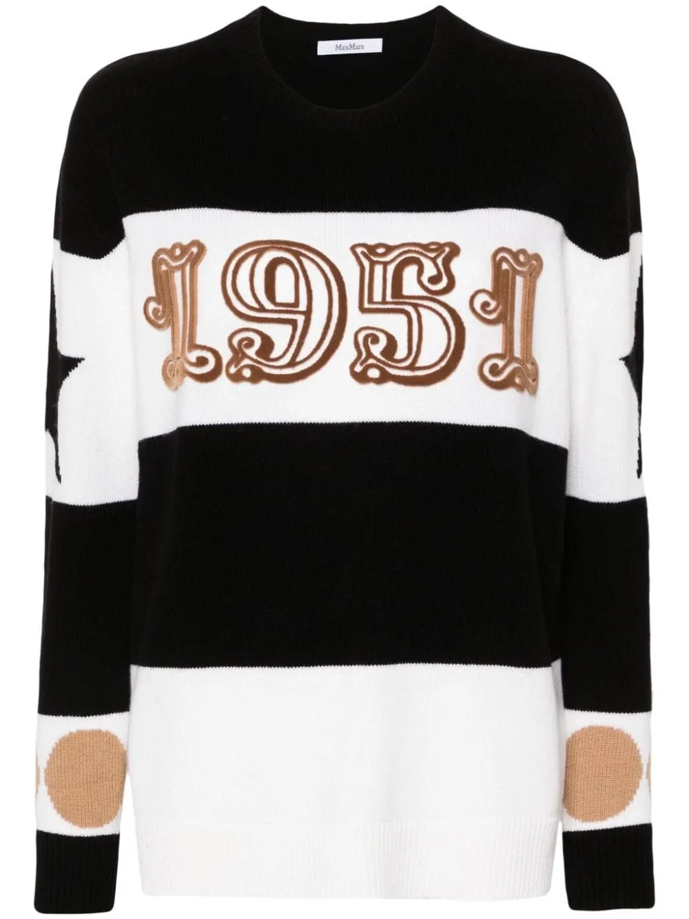 Max Mara-Maglione con ricamo