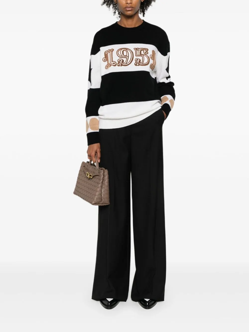 Max Mara-Maglione con ricamo