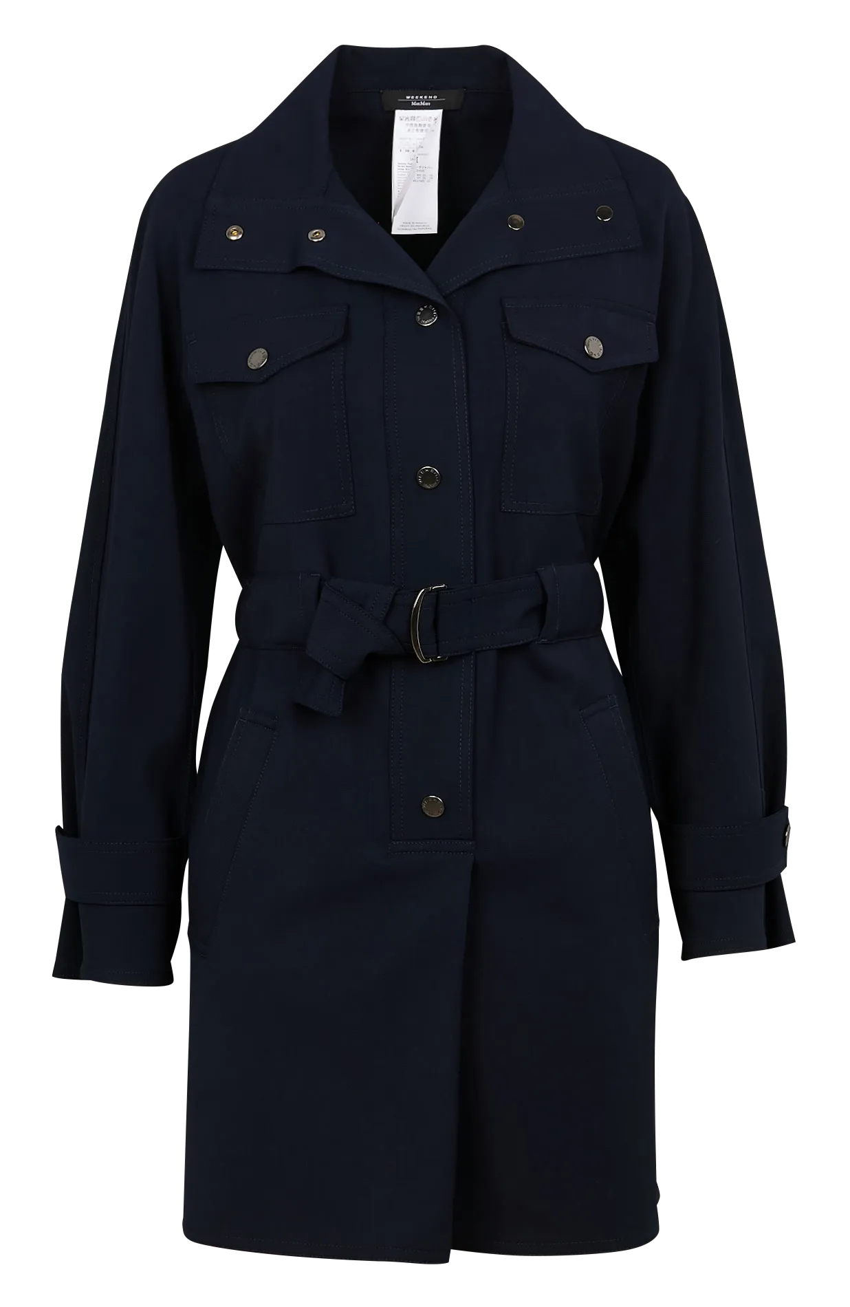  MAX MARA WEEK END   BRIOSO - Abito corto a collo alto | Blu