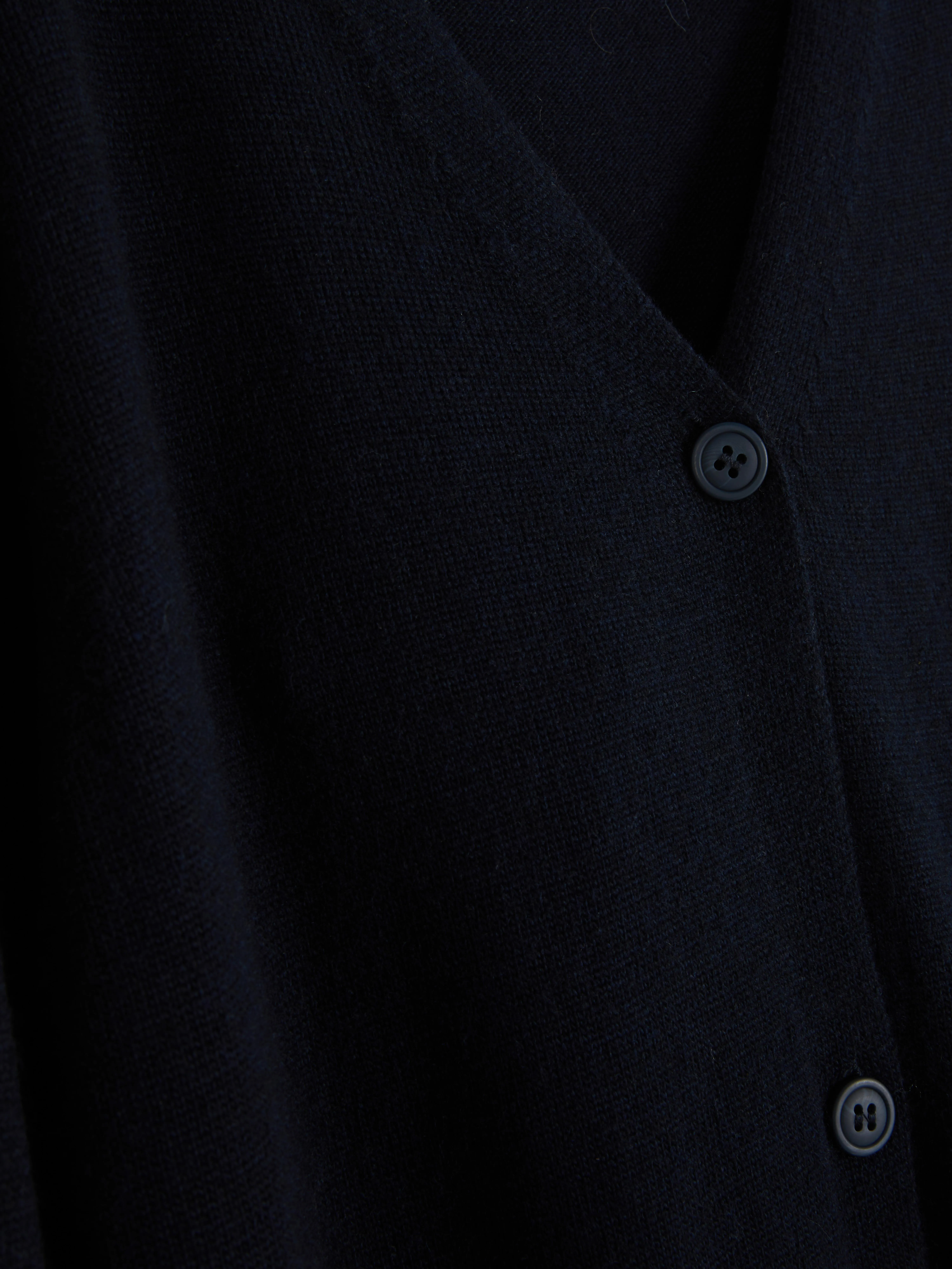 Maxi cardigan con bottoni