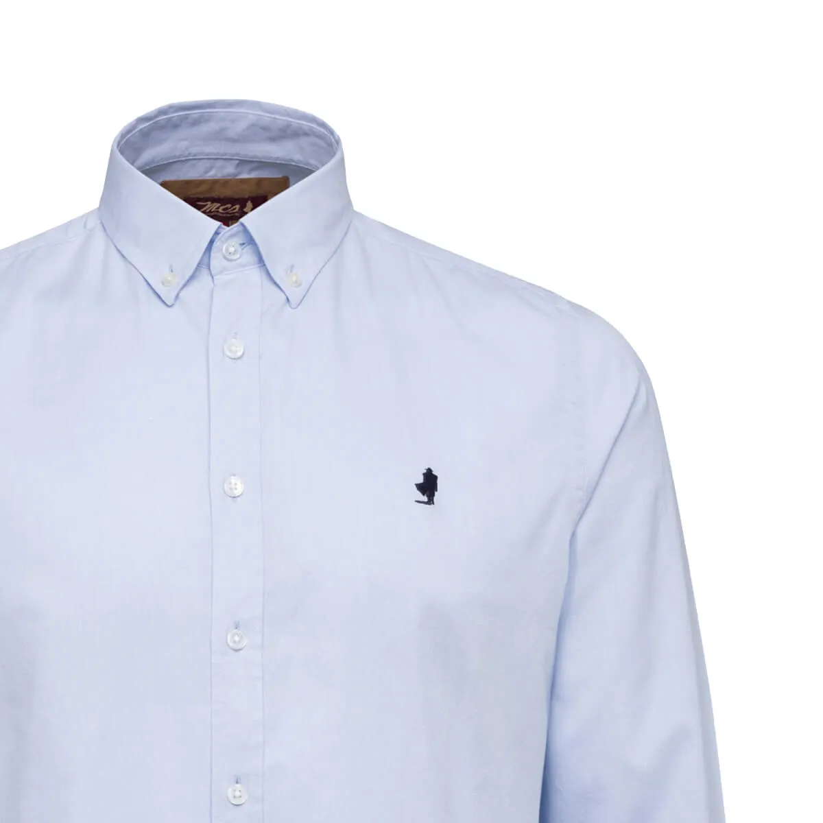 MCS camicia m/l uomo oxford colore blue sky
