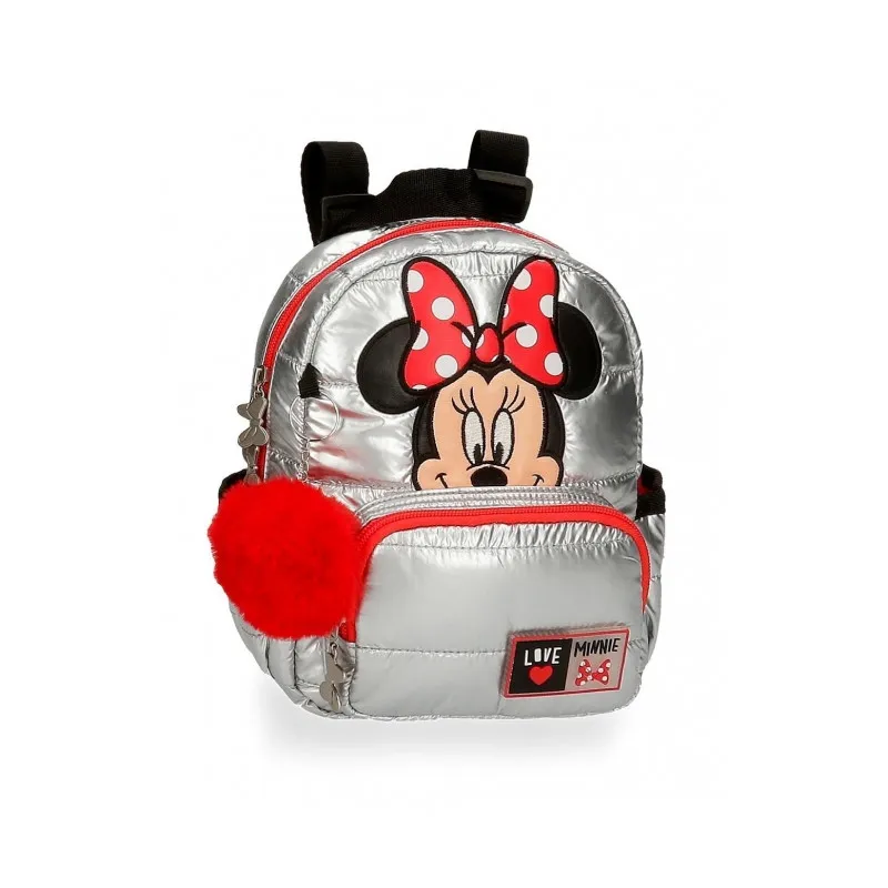 MINI ZAINO MINNIE MY PRETTY BOW ZAINETTO ASILO MINNIE DISNEY 23X8X19CM MINI ZAINO TEMPO LIBERO LOVE TOPOLINA + GADGET