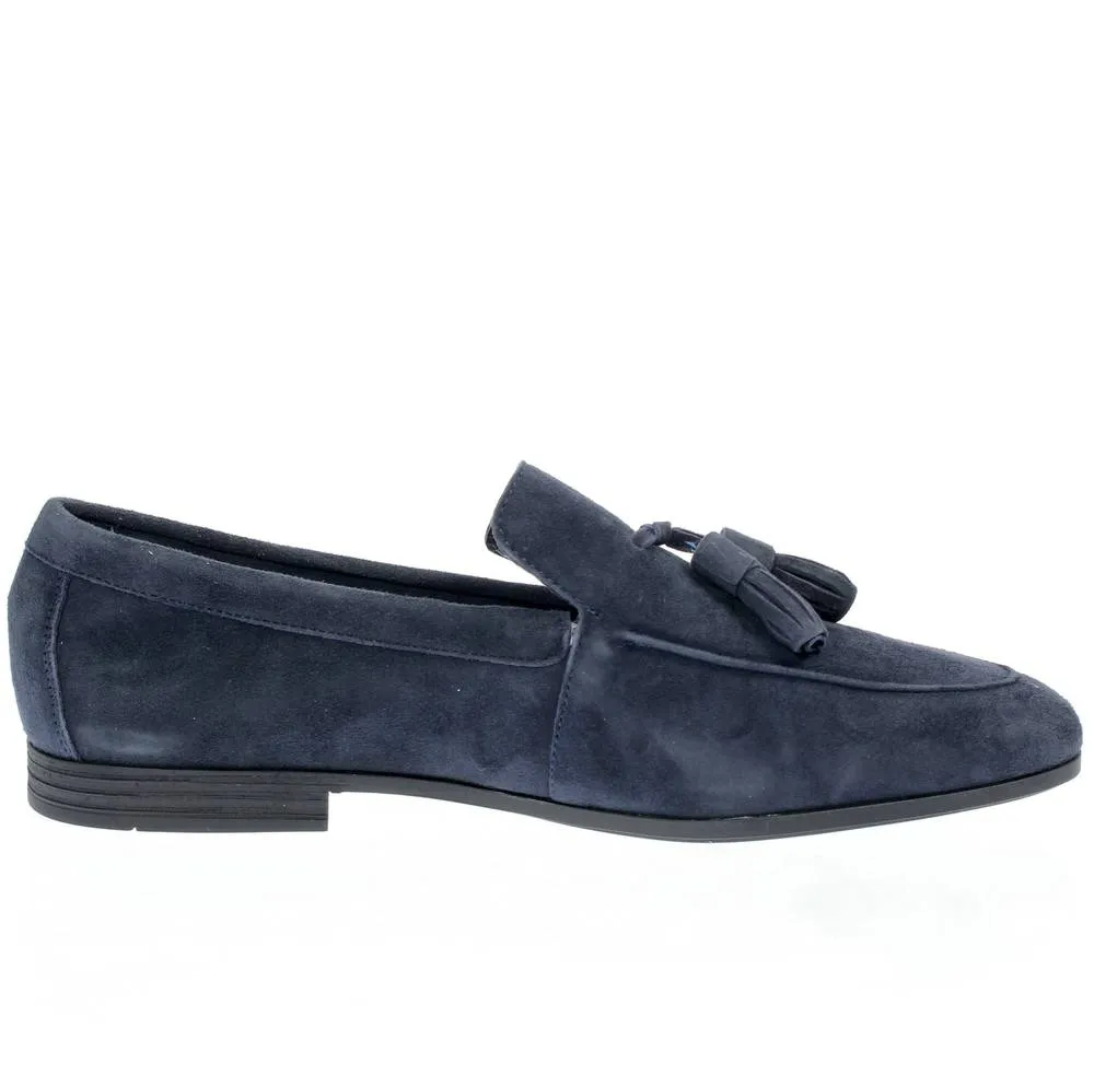 Mocassini in Suede con nappine