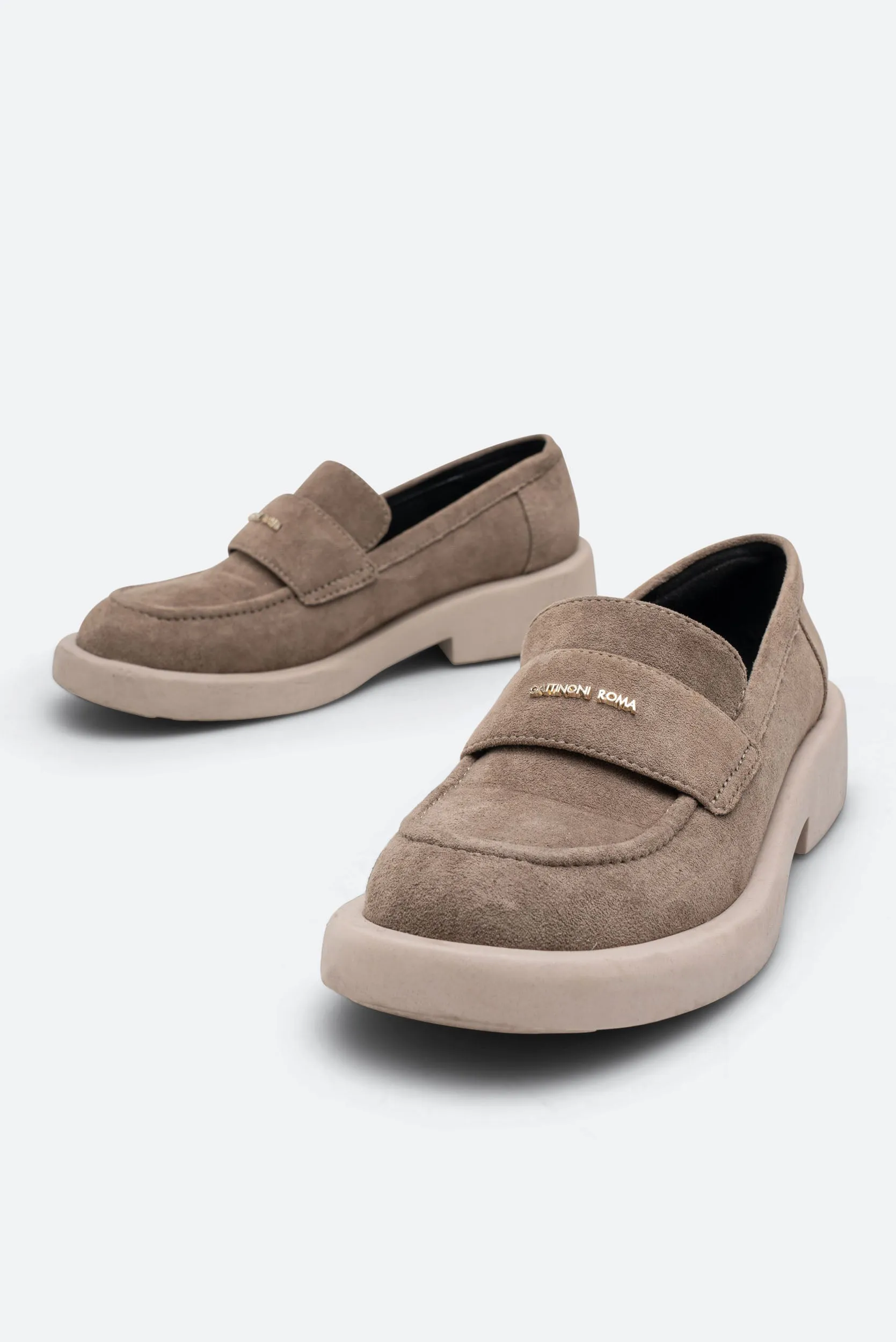 Mocassino Anderson Suede Nocciola