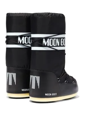 MOON BOOT Calzature,Stivaletti Icon Nero In Nylon 