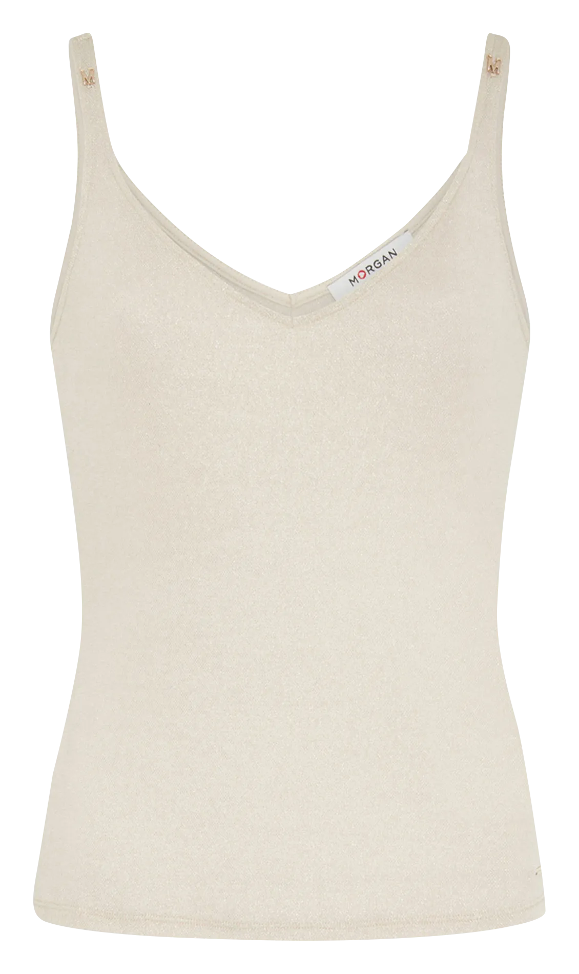  MORGAN   DANIEL - Canottiera con scollo a V | Beige