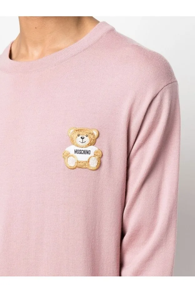Moschino Maglione Con Applicazione