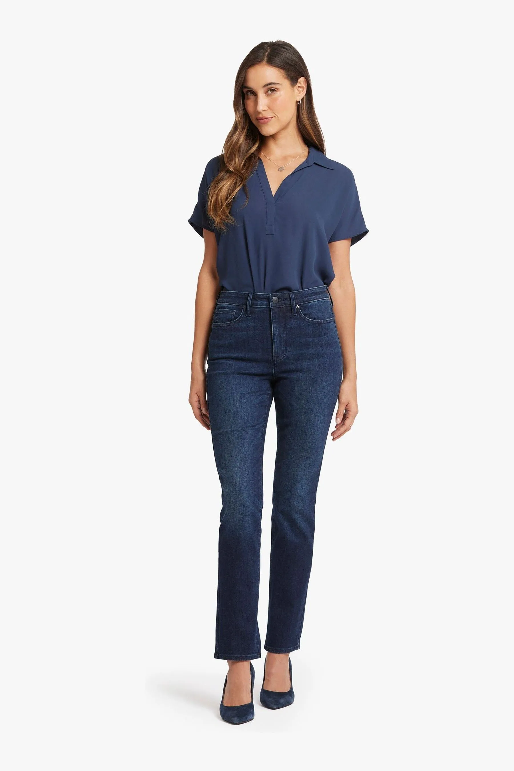 NYDJ Slim Leg High Rise Sheri Jeans    